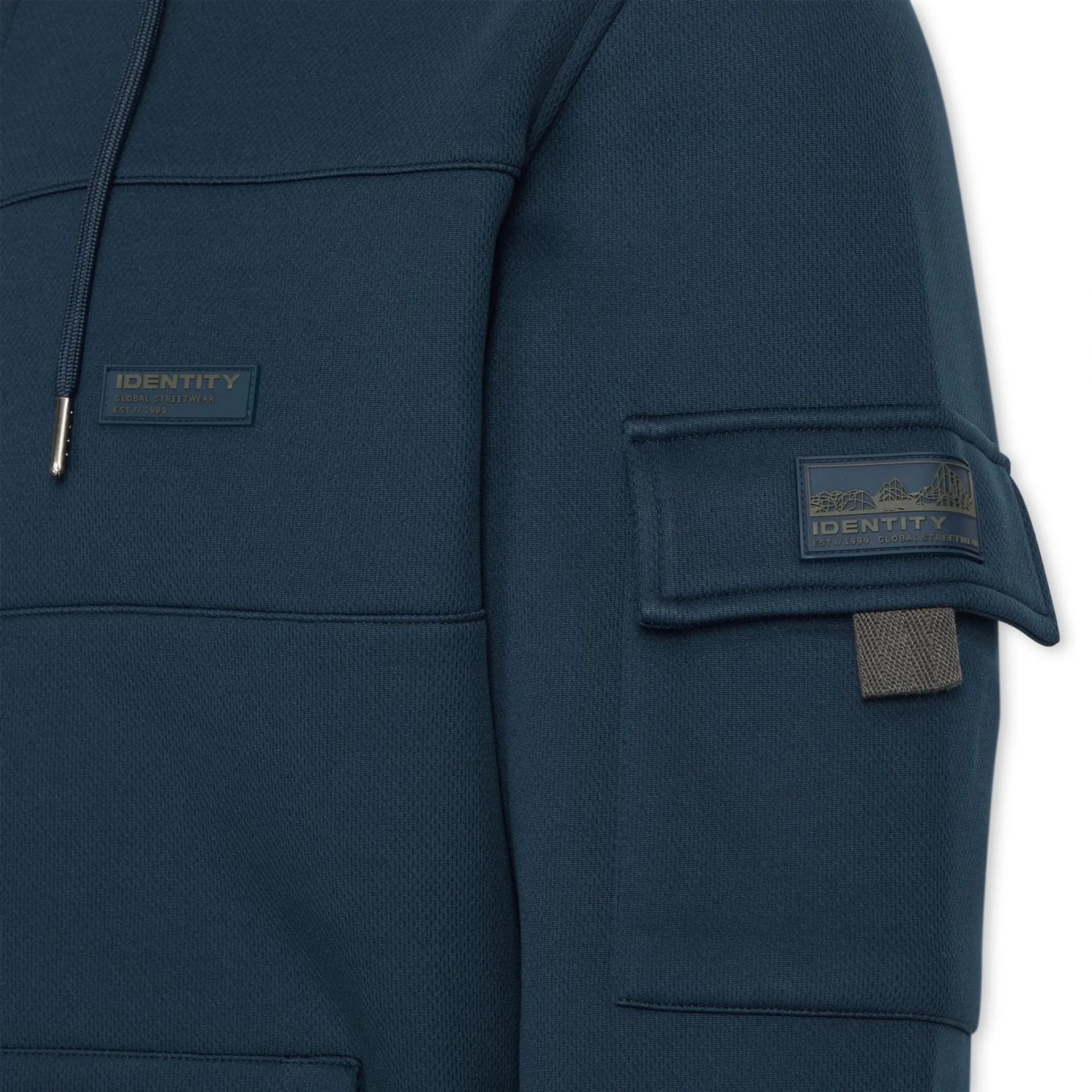 Navy Zip-through Hoodie