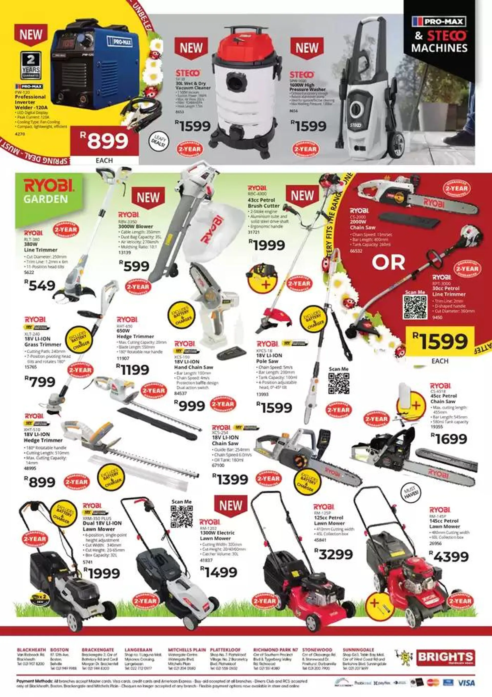 Ryobi Spring Campaig from 7 October to 31 October 2024 - Catalogue Page 2