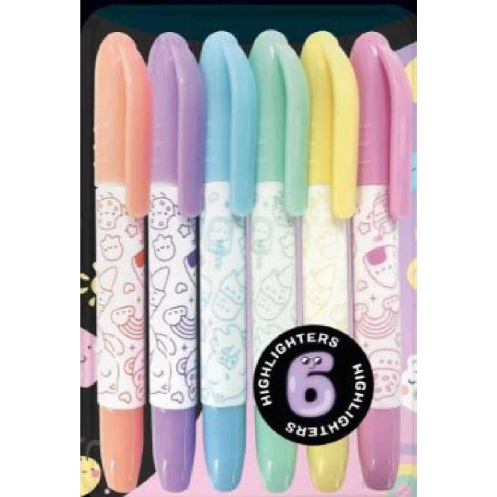 Kaleidoscope Kawaii Pastel Markers