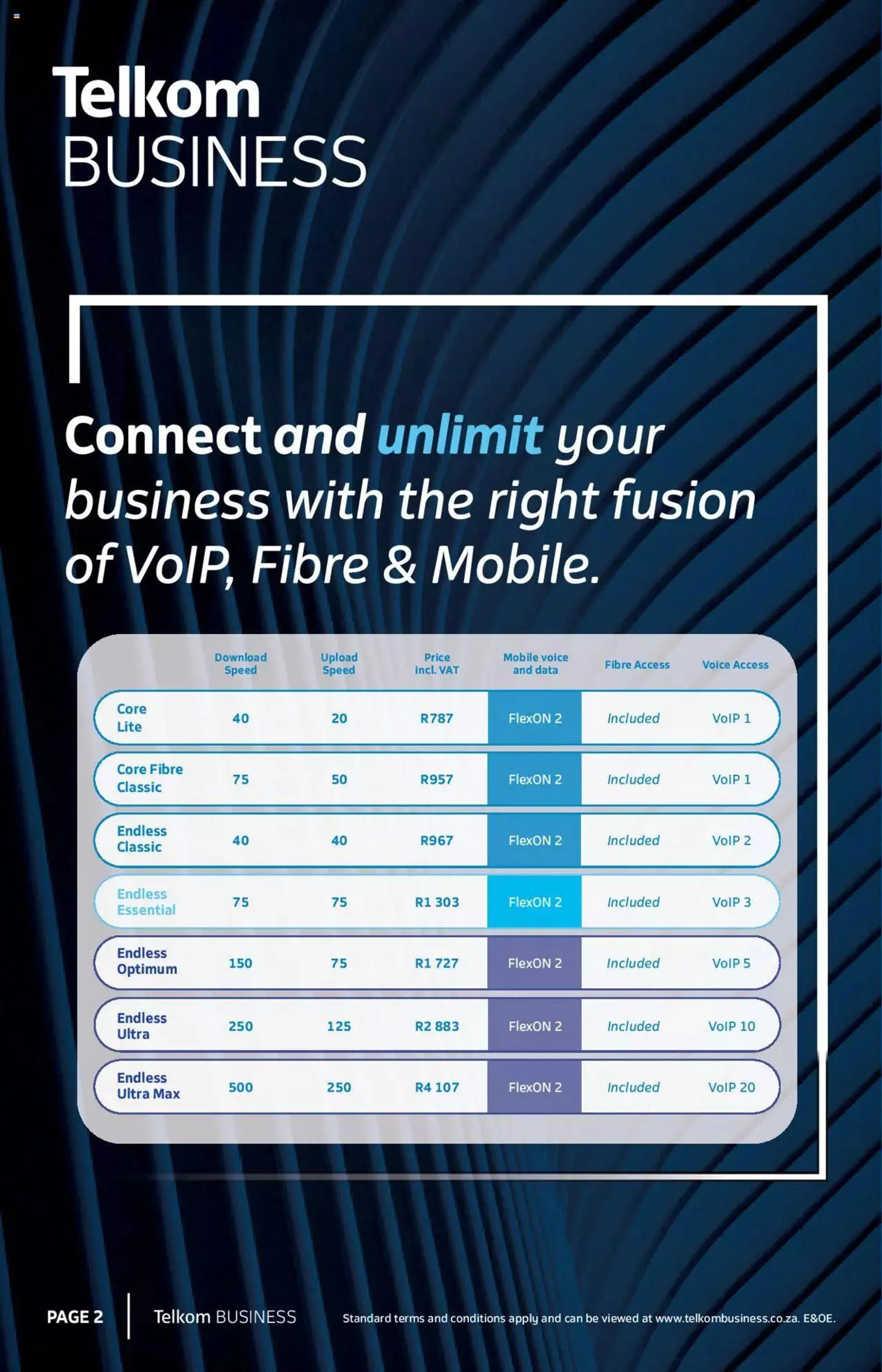 Telkom - Business catalogue from 3 July to 31 December 2023 - Catalogue Page 2