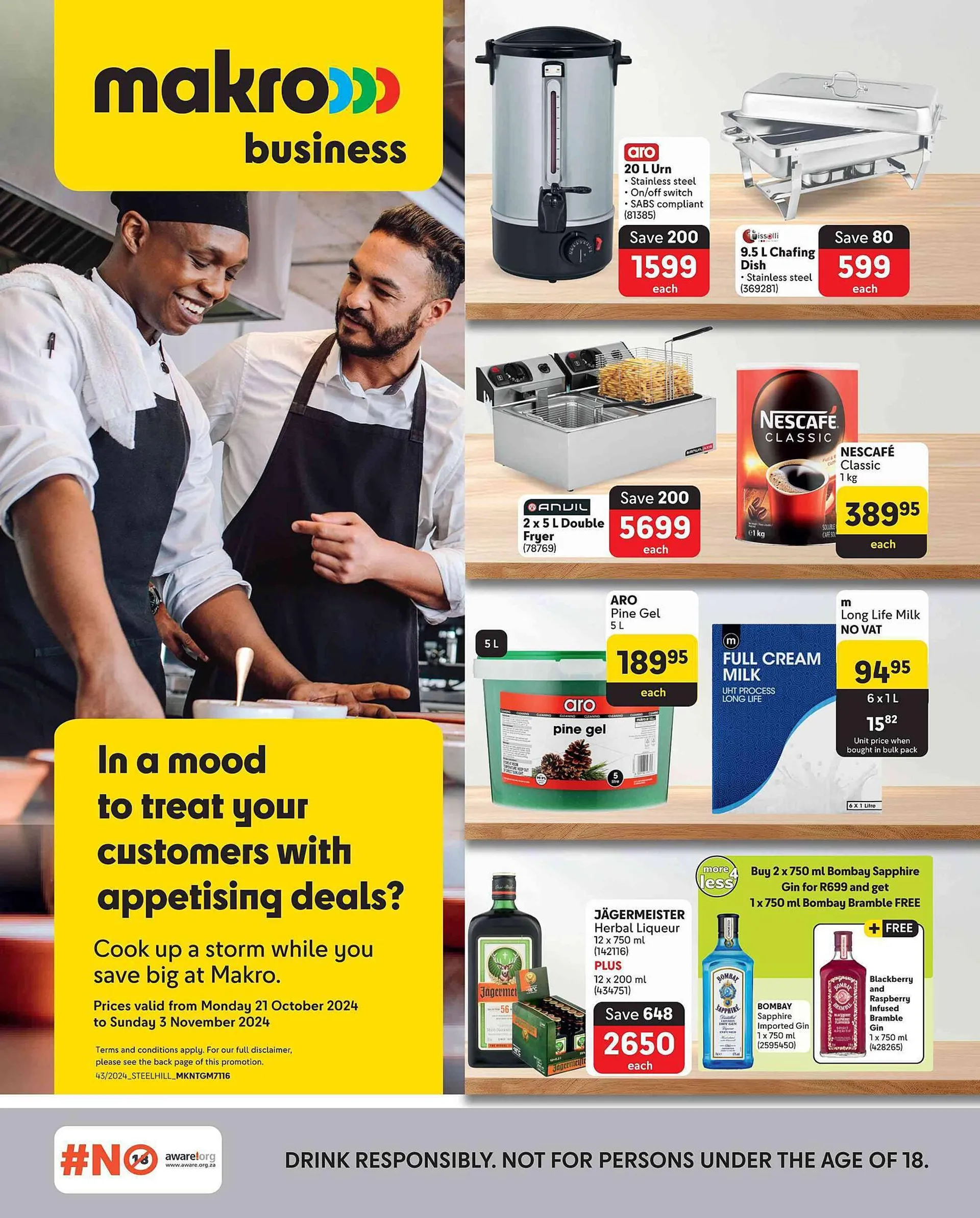 Makro catalogue from 21 October to 3 November 2024 - Catalogue Page 1