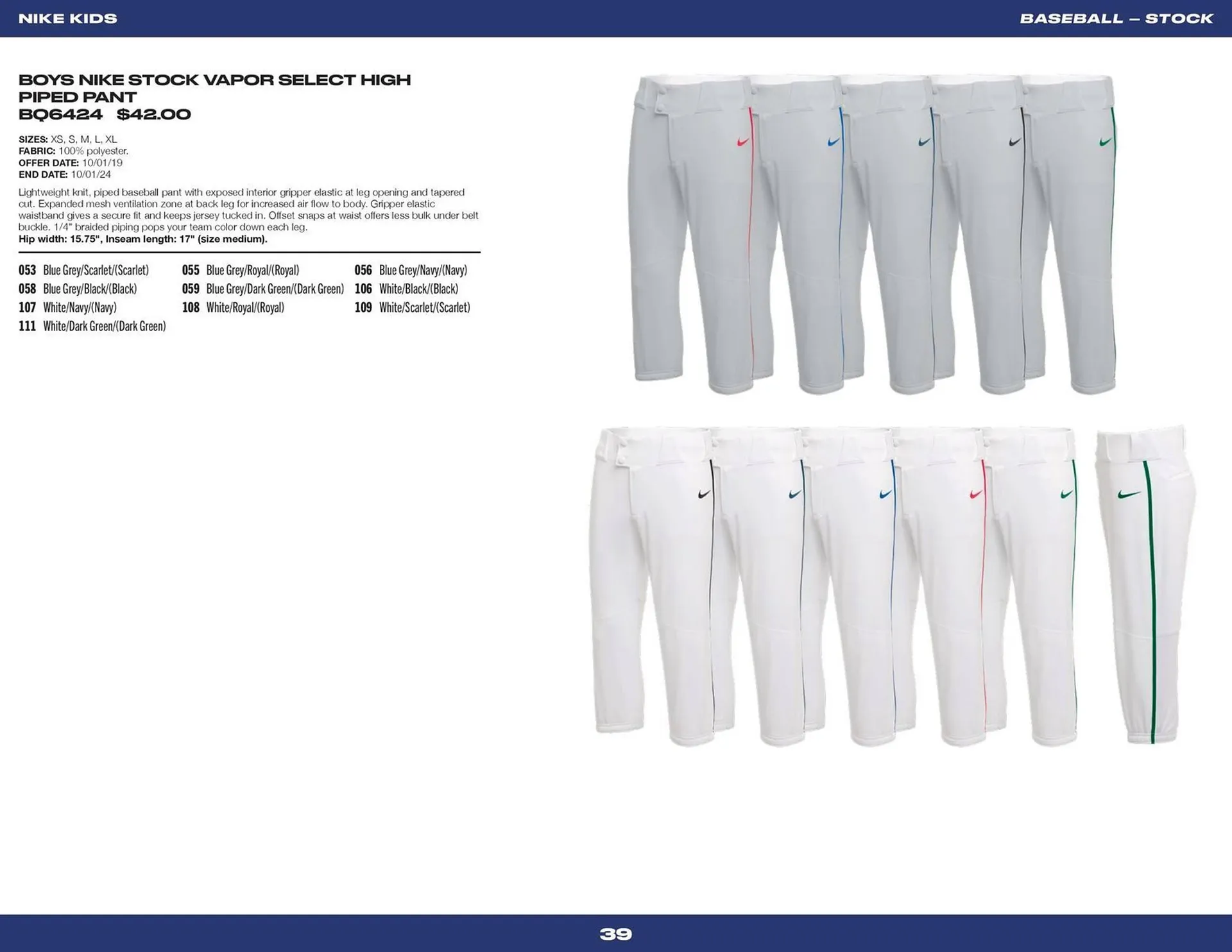 Nike catalogue from 14 June to 31 December 2024 - Catalogue Page 39