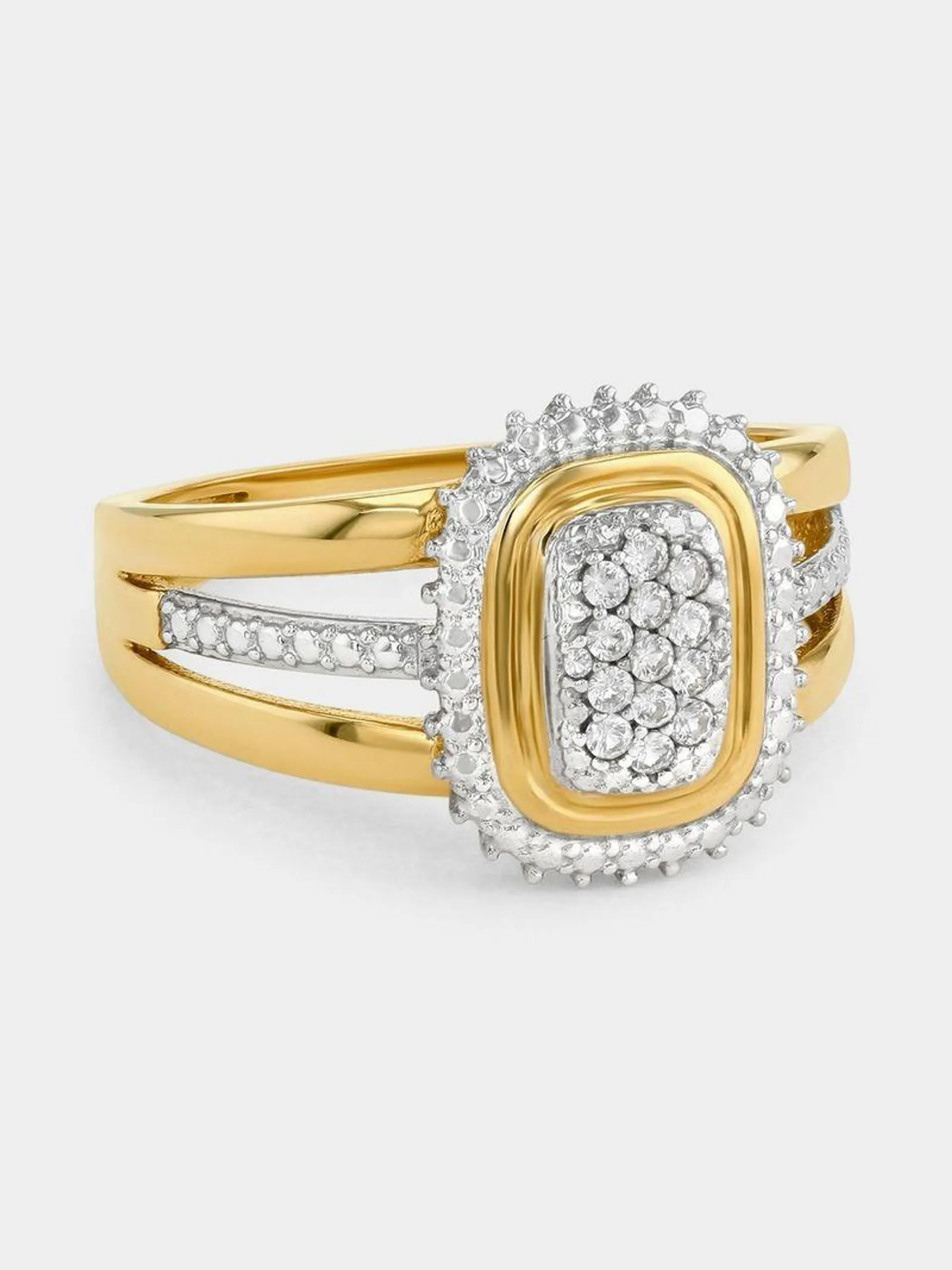 Yellow Gold 9ct Gleaming Ladies Ring