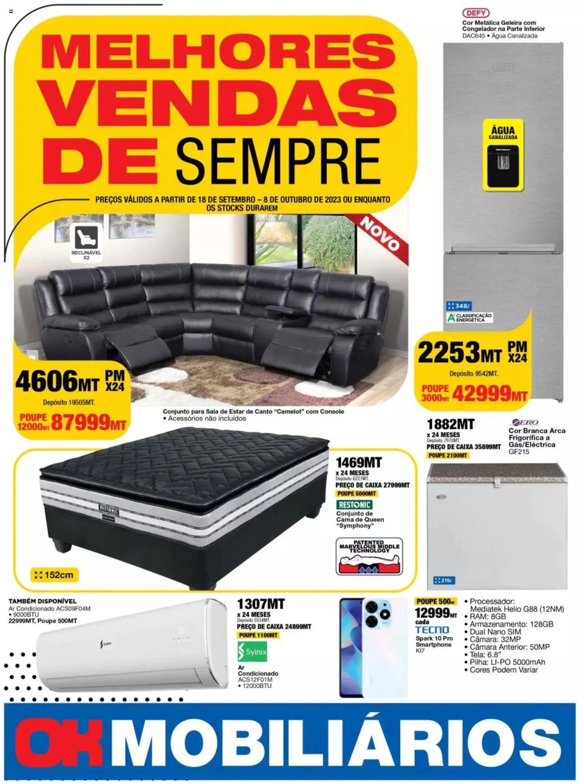 OK Furniture - Eswatini Specials from 18 September to 8 October 2023 - Catalogue Page 1