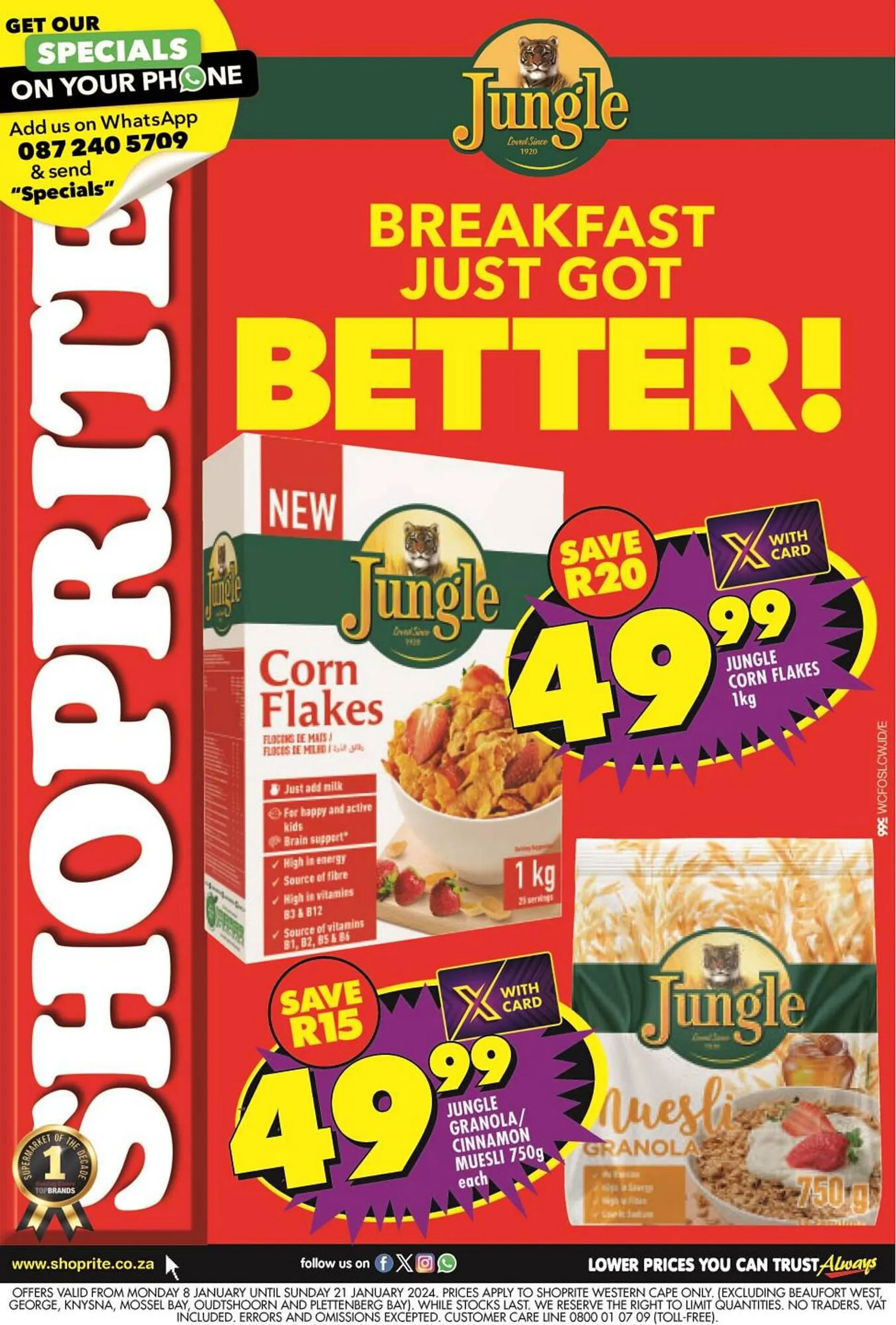 Shoprite catalogue {store.name} Deals Valid until 21 Jan