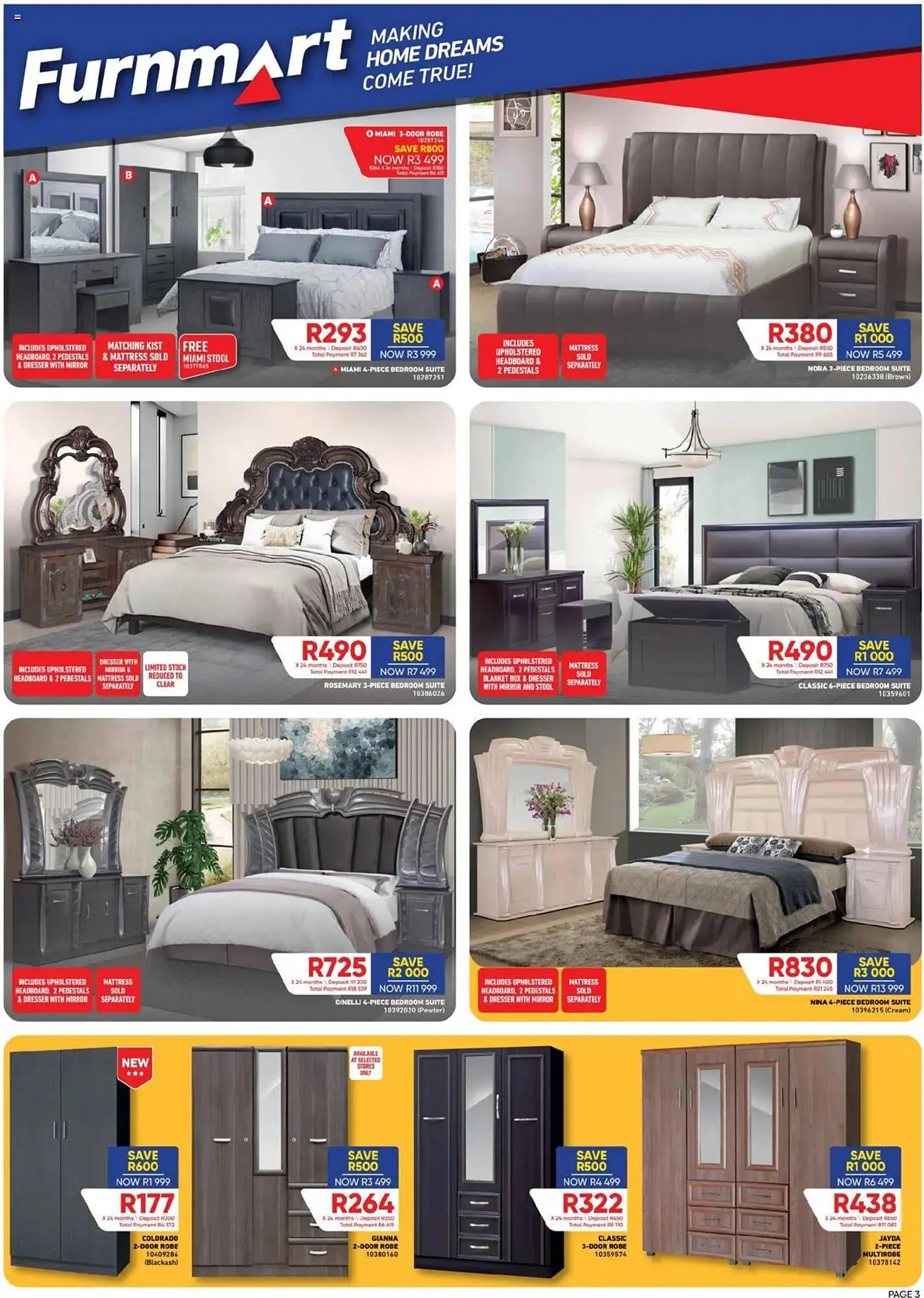 Furnmart catalogue from 7 April to 11 May 2025 - Catalogue Page 3