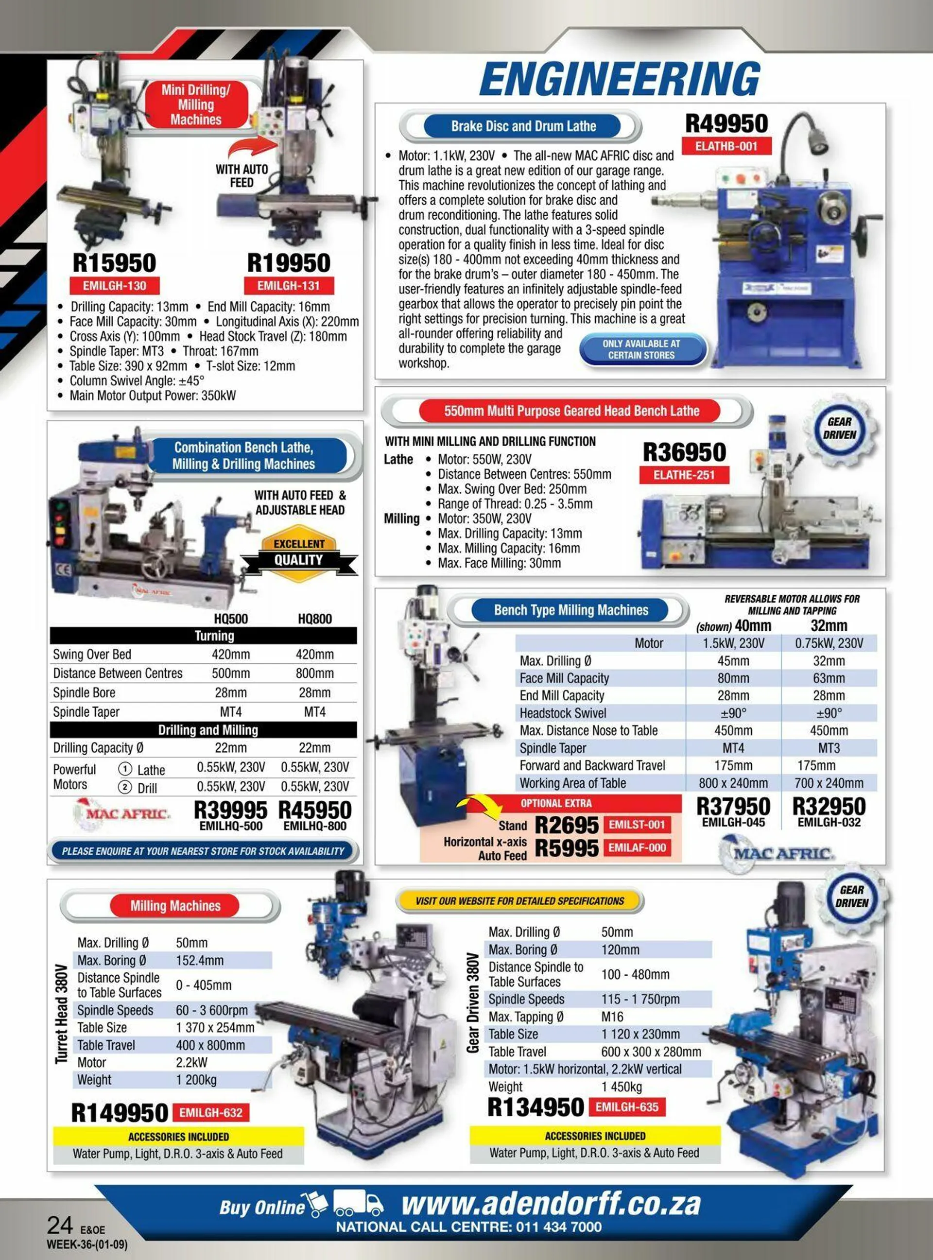 Adendorff Machinery Mart Current catalogue from 2 October to 16 October 2024 - Catalogue Page 26