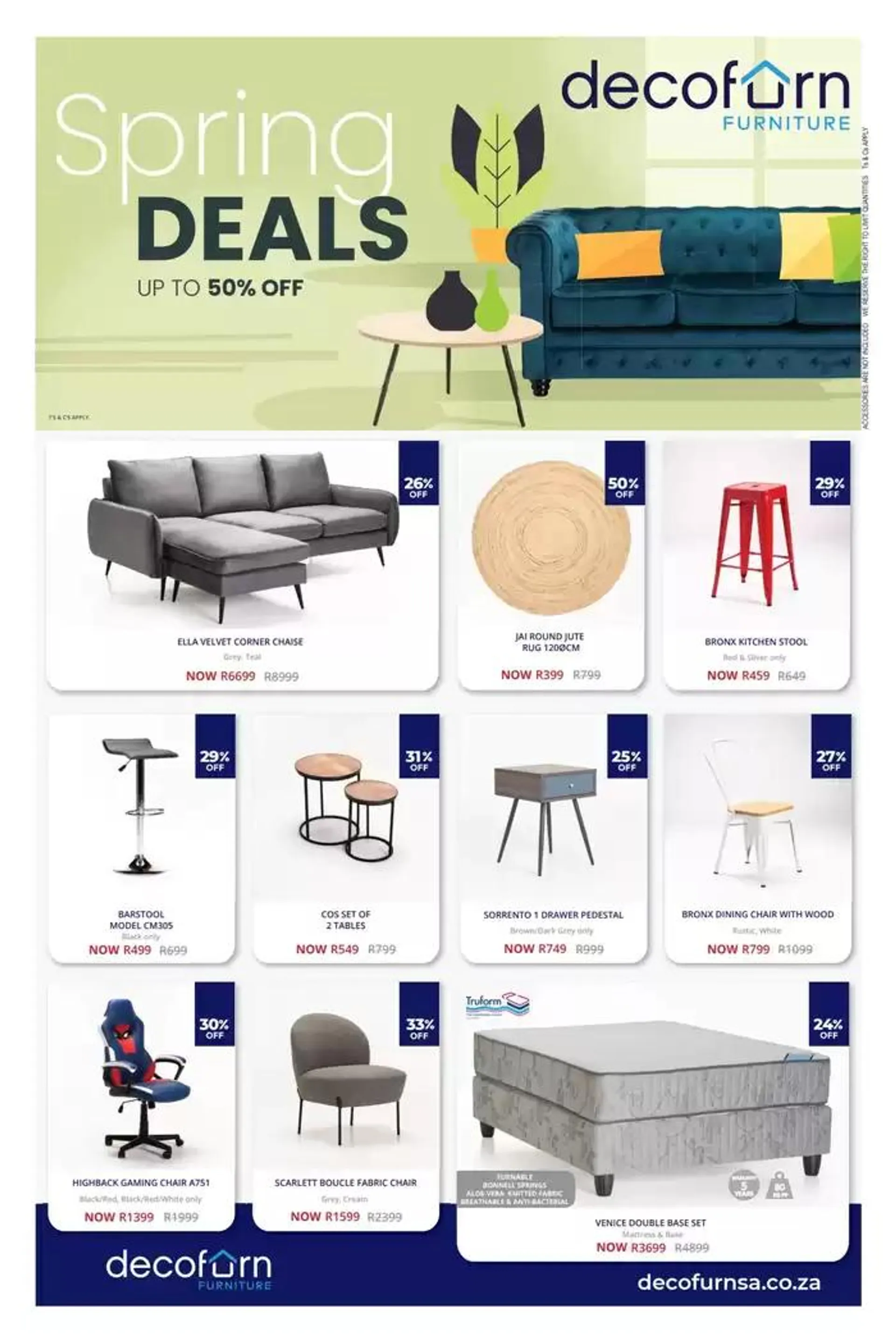 Decofurn weekly specials from 26 September to 10 November 2024 - Catalogue Page 1