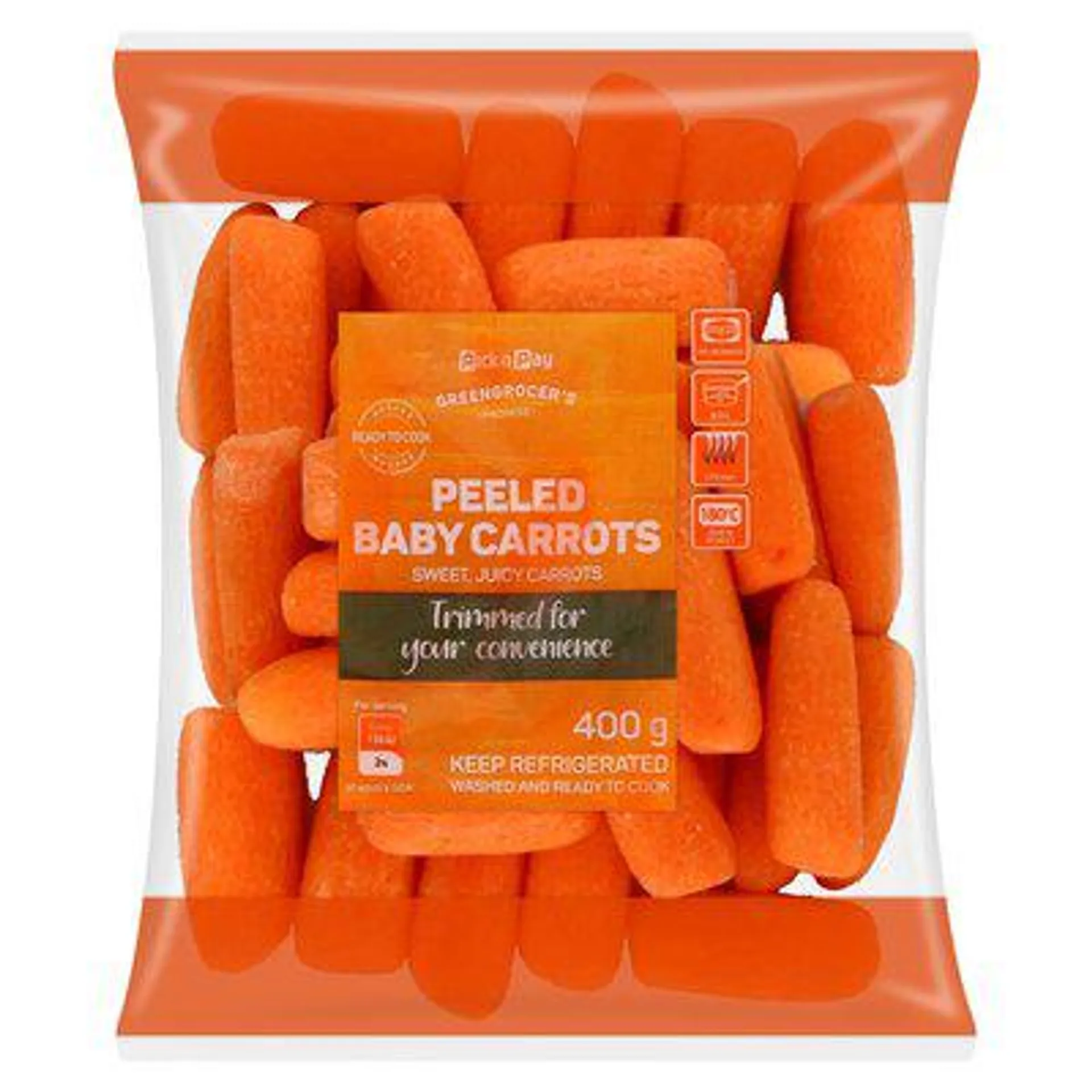 PnP Peeled Baby Carrots 400g