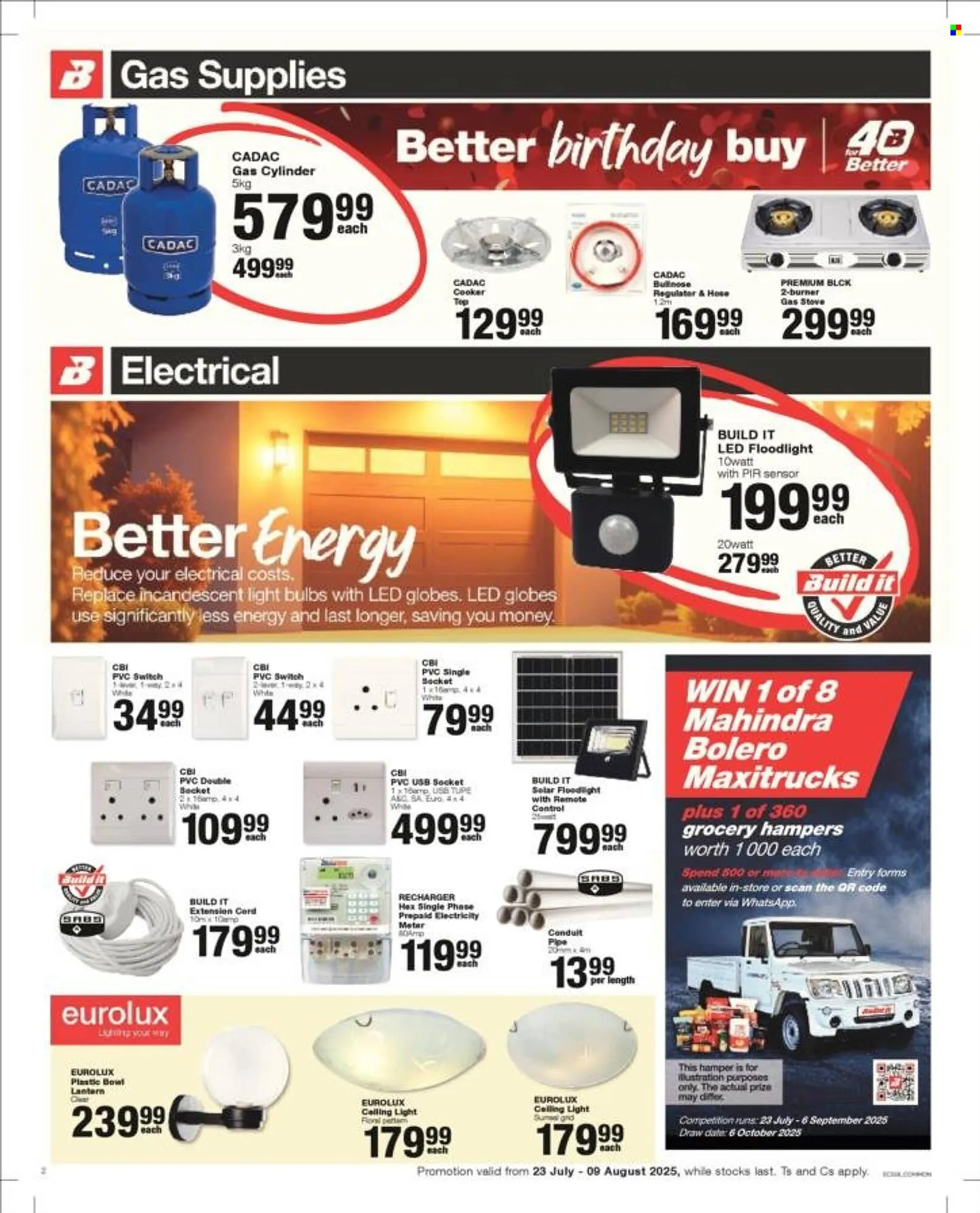 Build It catalogue from 23 July to 9 August 2025 - Catalogue Page 1