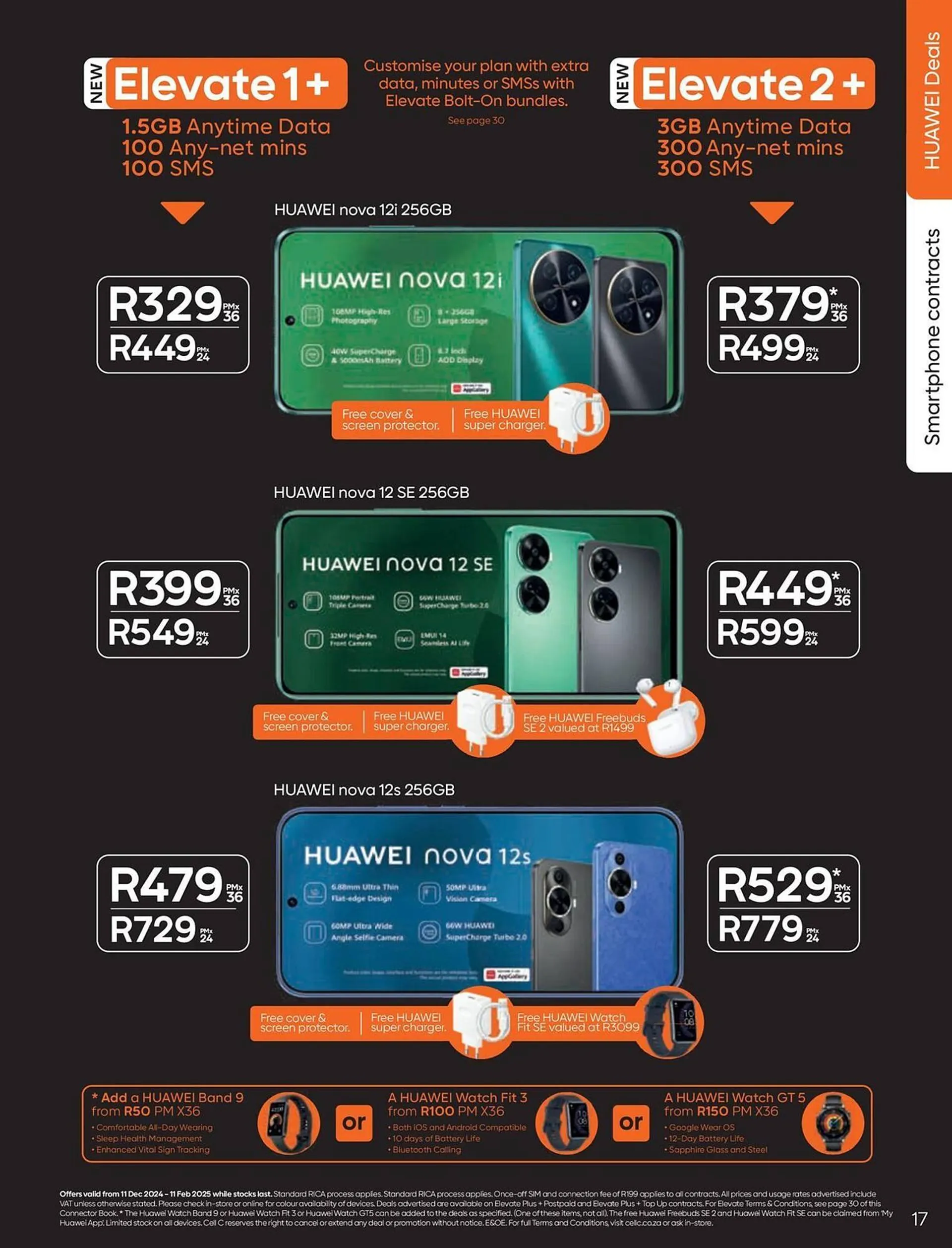 Cell C catalogue from 12 December to 11 February 2025 - Catalogue Page 17