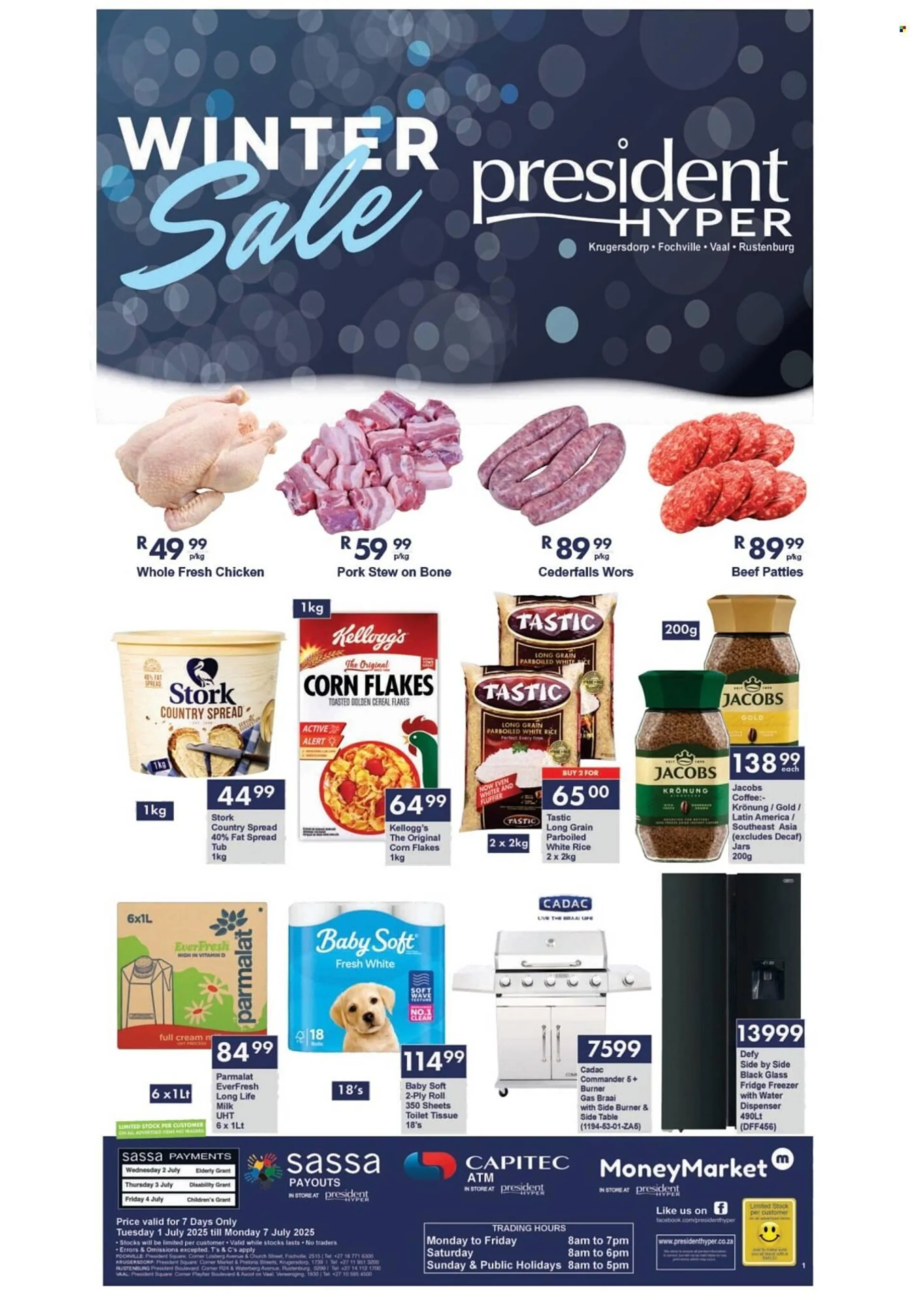 President Hyper catalogue from 1 July to 7 July 2025 - Catalogue Page 1