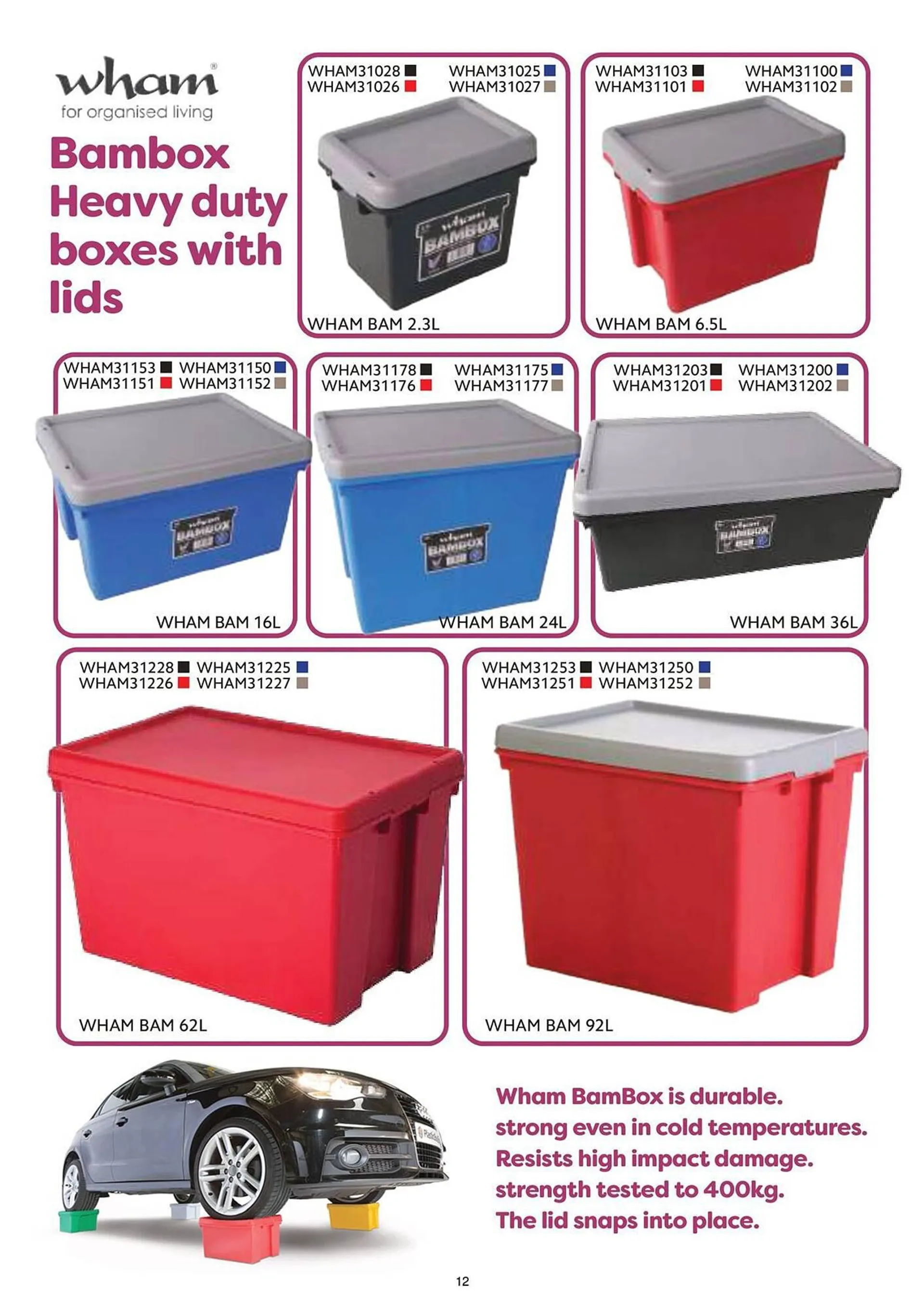 Mambo's Plastics Warehouse catalogue from 7 November to 31 December 2024 - Catalogue Page 13