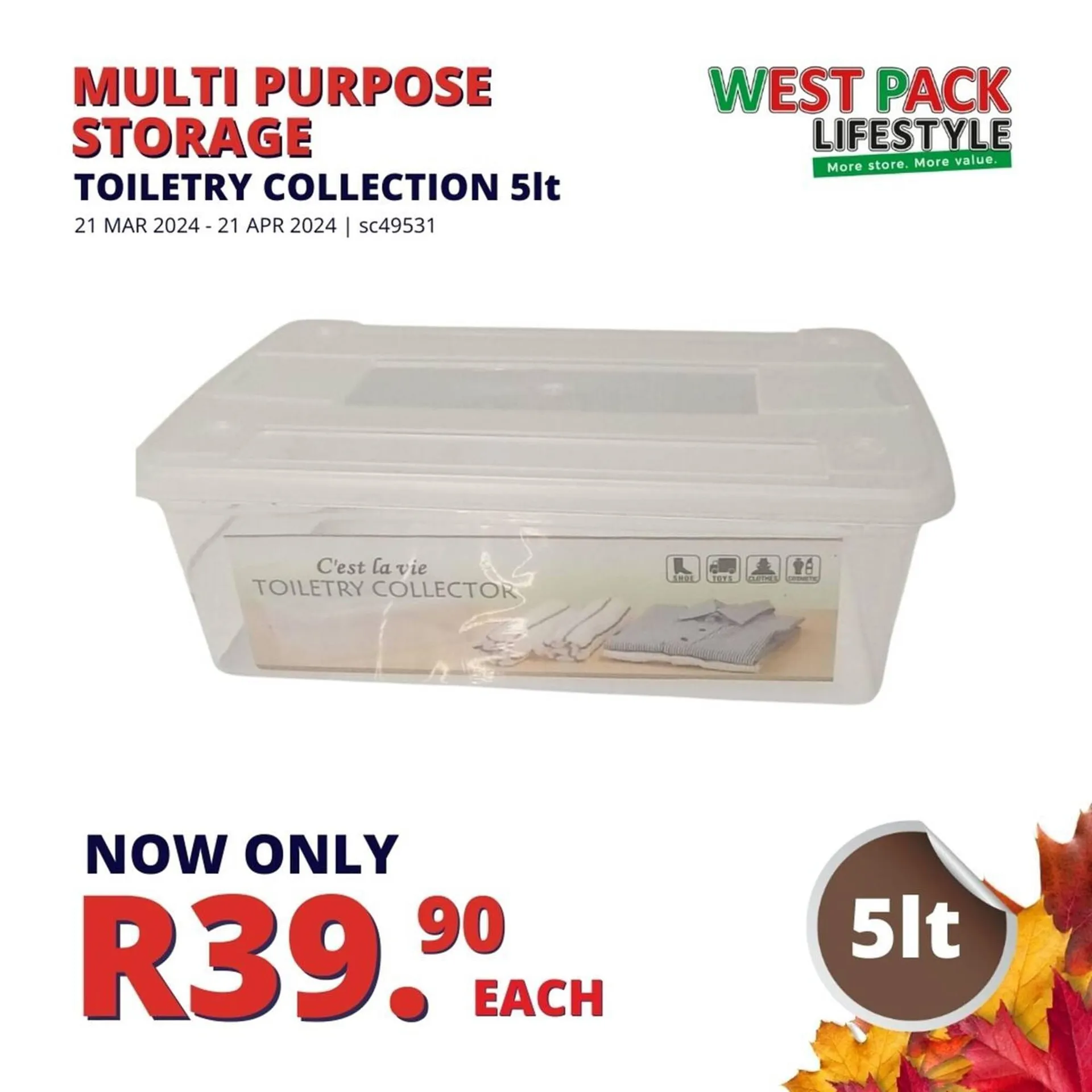 West Pack Lifestyle catalogue from 27 March to 21 April 2024 - Catalogue Page 3