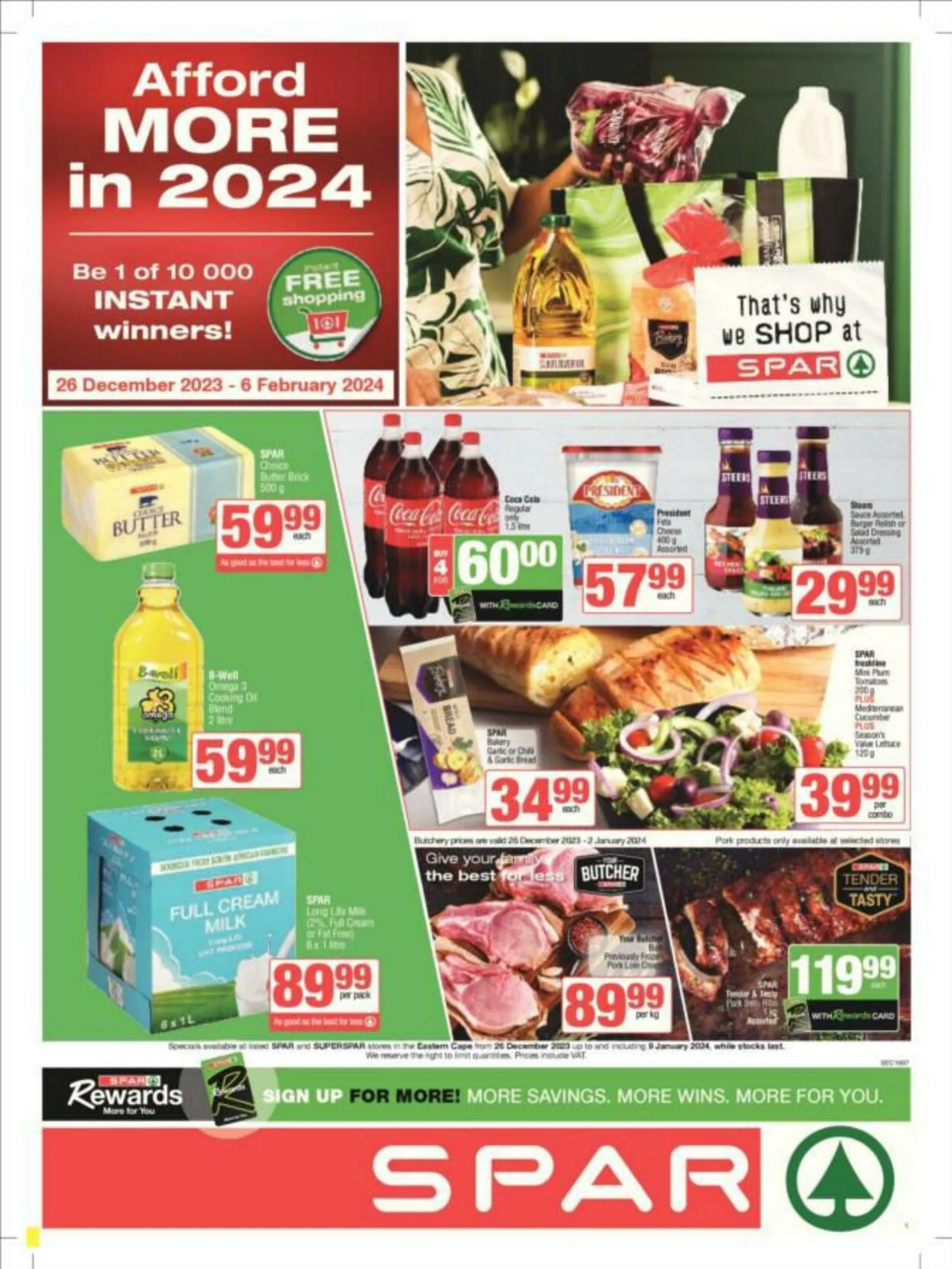 SPAR Current catalogue from 26 December to 6 February 2024 - Catalogue Page 1