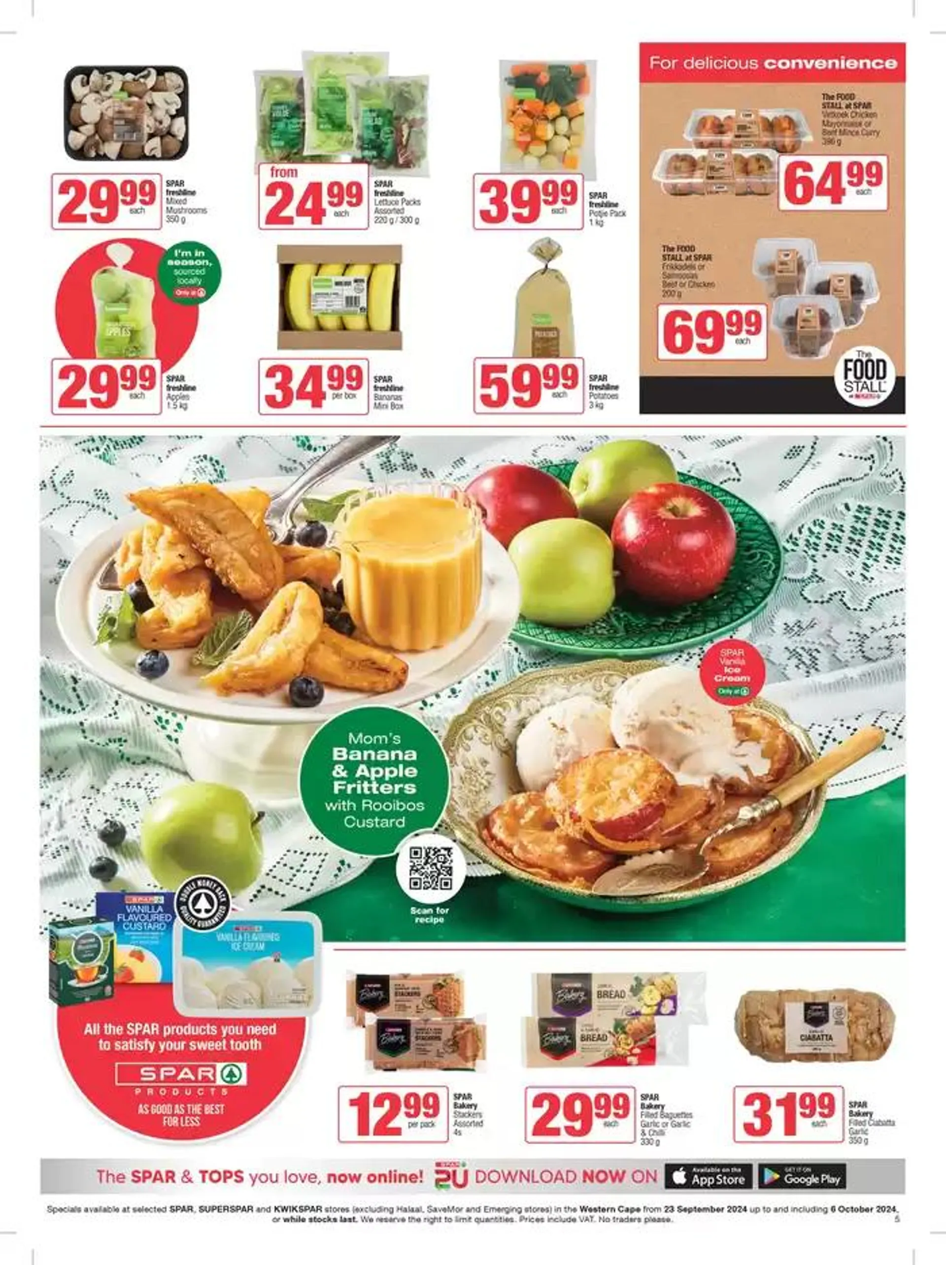 Specials SuperSpar from 24 September to 6 October 2024 - Catalogue Page 5