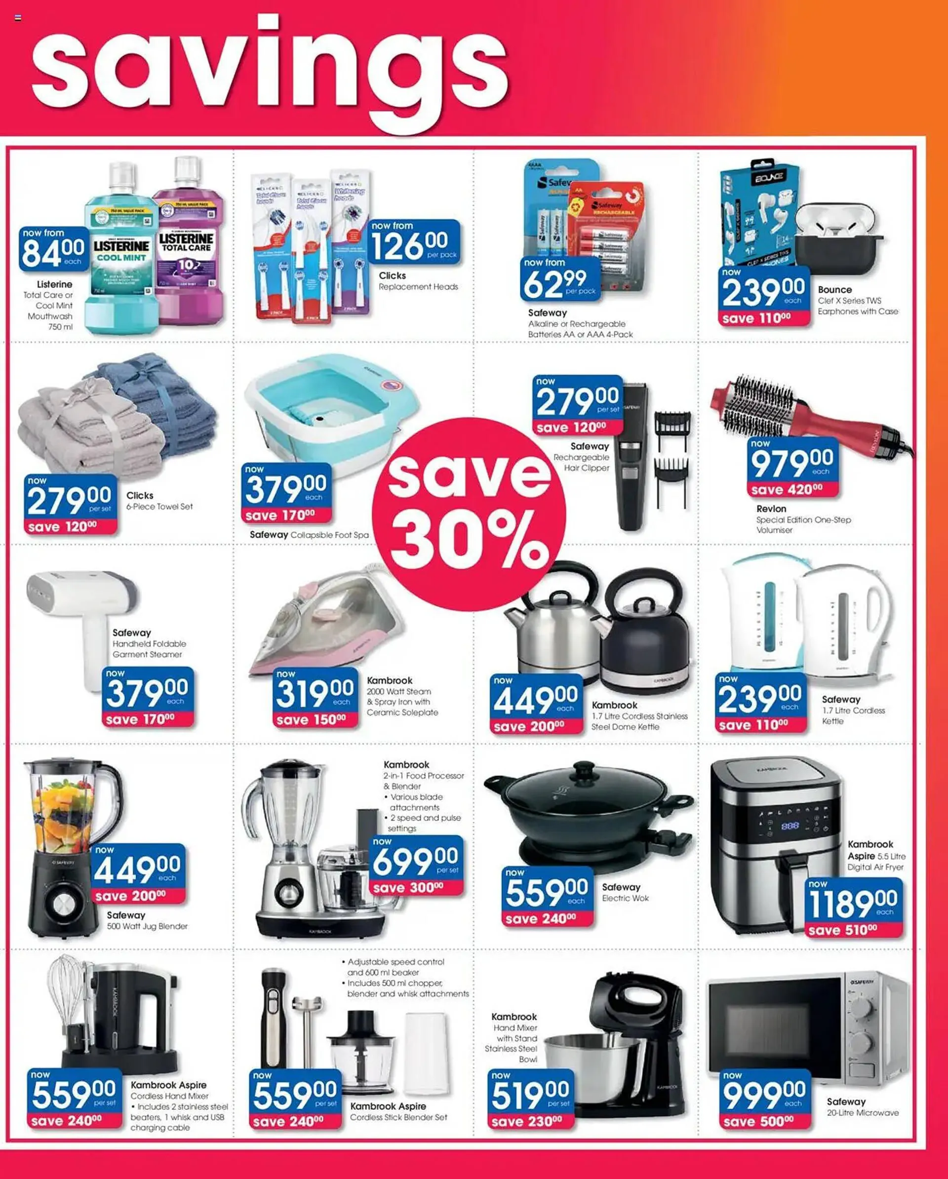 Clicks catalogue from 28 November to 11 December 2024 - Catalogue Page 3