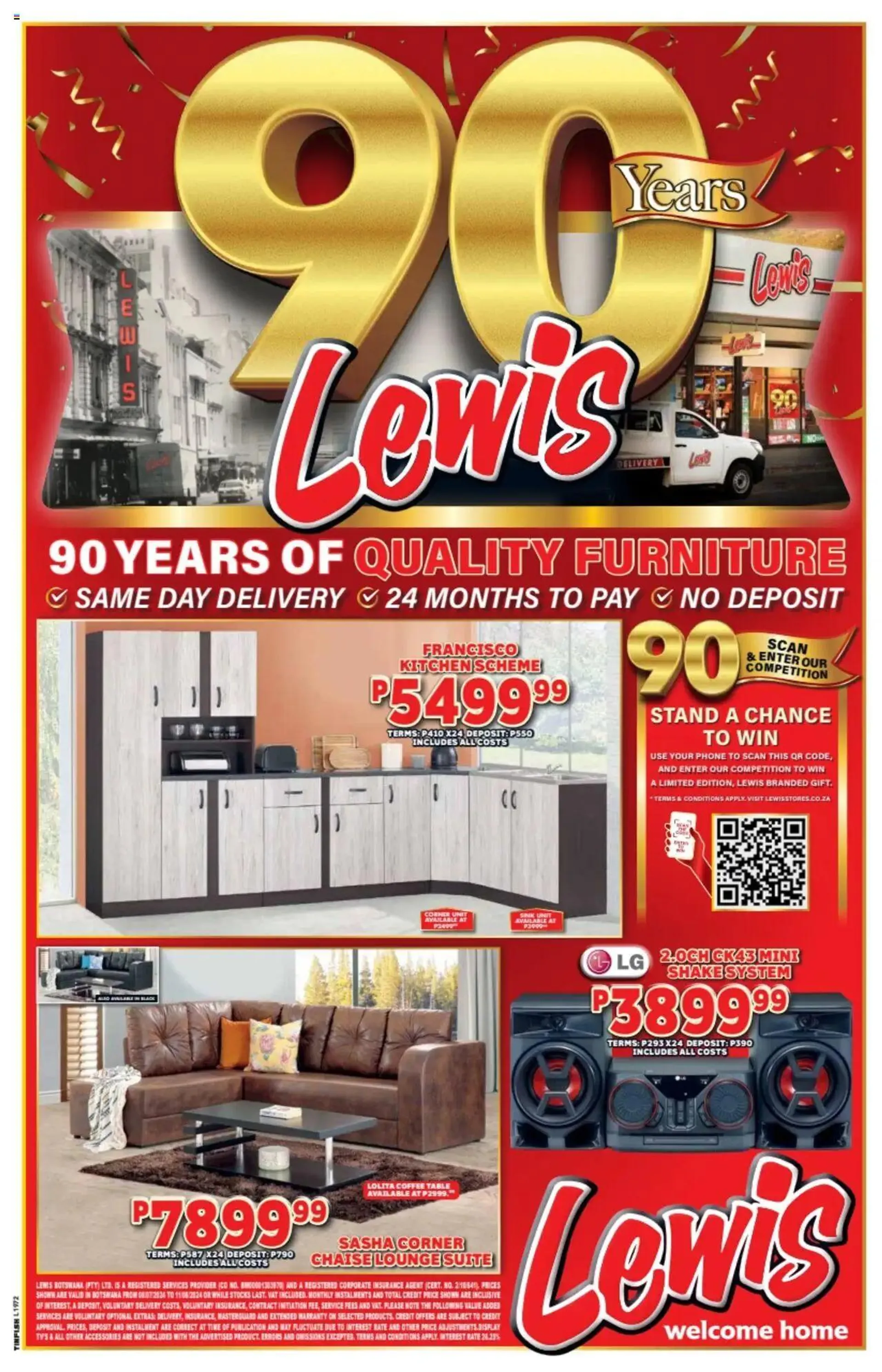 Lewis Stores - Botswana Brochure from 8 July to 12 August 2024 - Catalogue Page 16