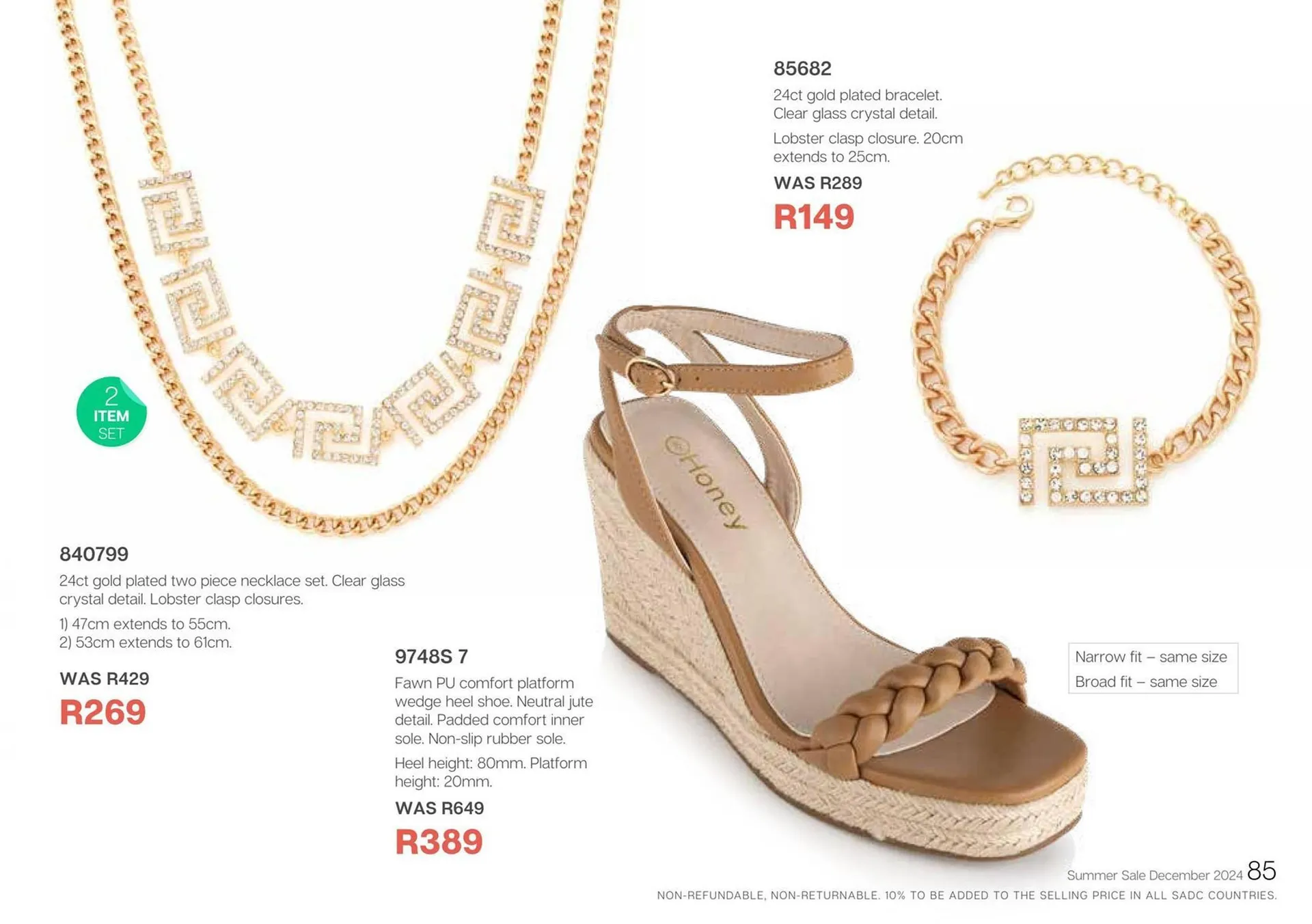 Honey Fashion Accessories catalogue from 19 December to 31 December 2024 - Catalogue Page 167