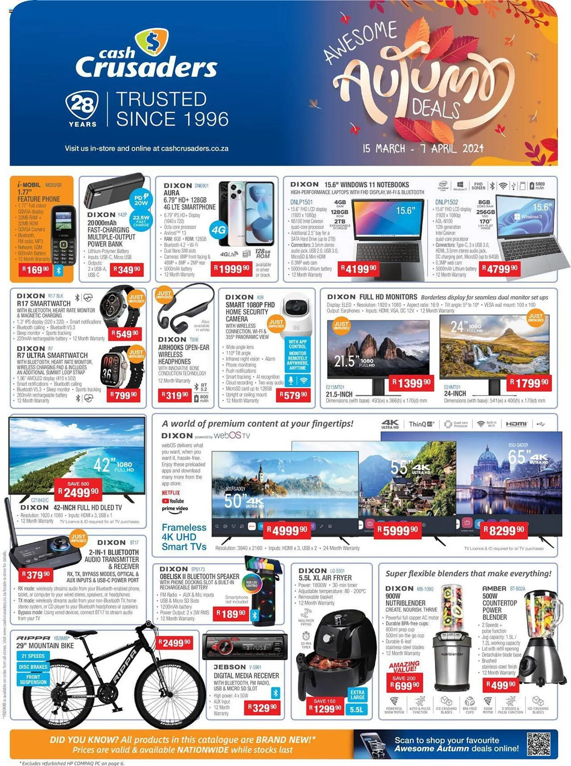 Cash Crusaders catalogue - 15 March 7 April 2024 - Page 1