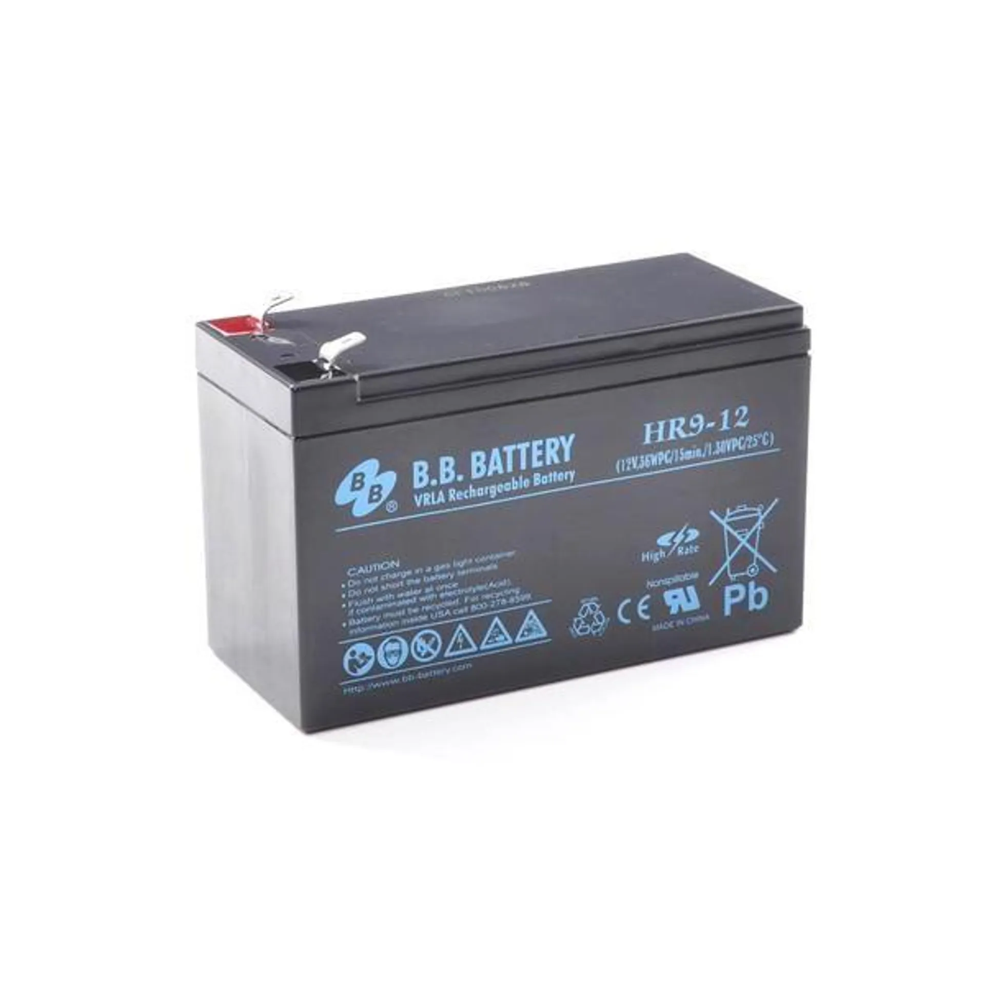 Pinnsec 12V 9Ah Battery