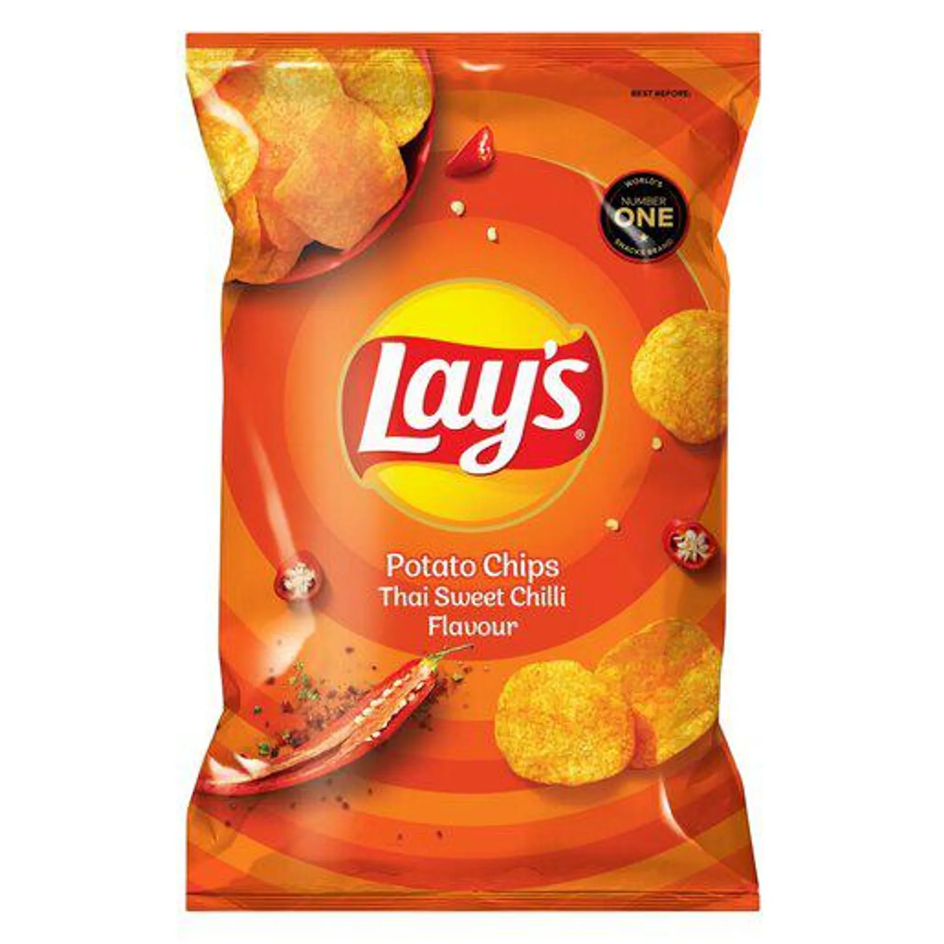 Lay's Thai Sweet Chilli Flavoured Potato Chips 120g