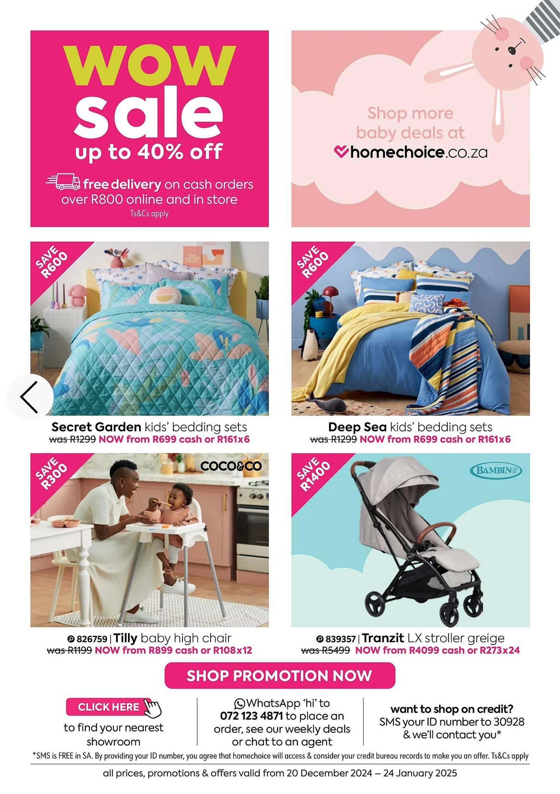 HomeChoice catalogue from 20 December to 24 January 2025 - Catalogue Page 4