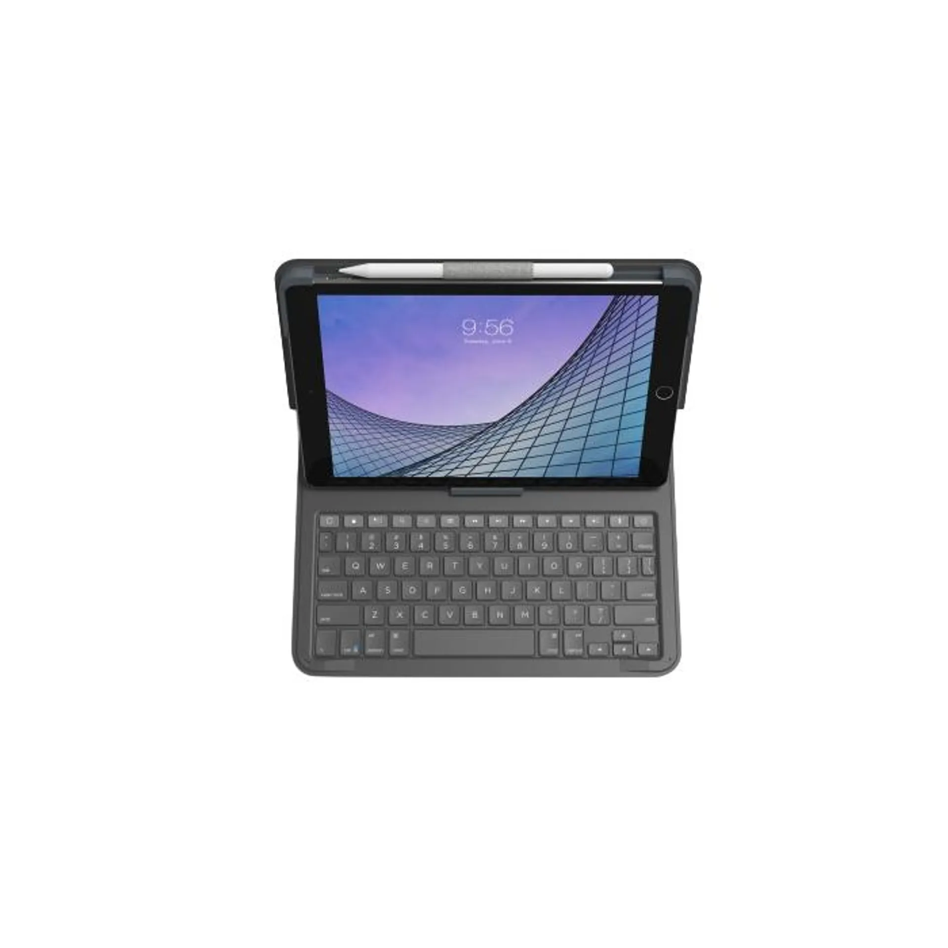 ZAGG iPad 10.2-inch Keyboard Messenger Folio - Charcoal