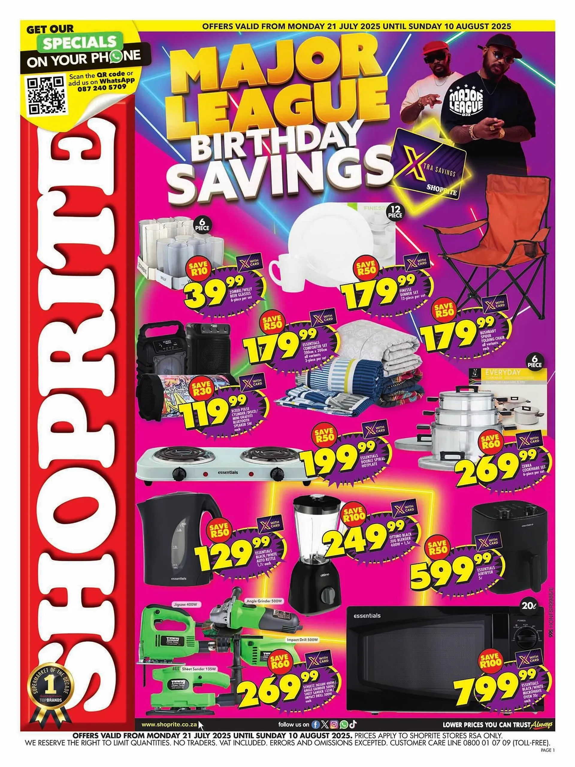 Shoprite catalogue - 1