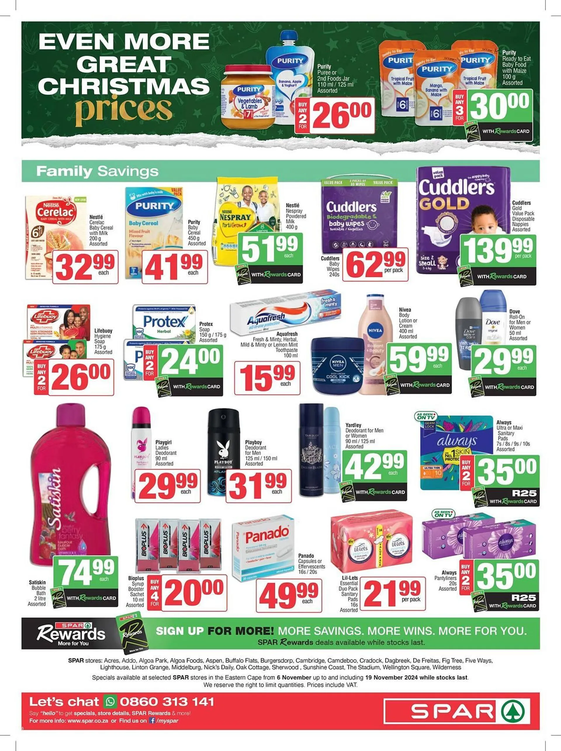 Spar catalogue from 6 November to 19 November 2024 - Catalogue Page 8