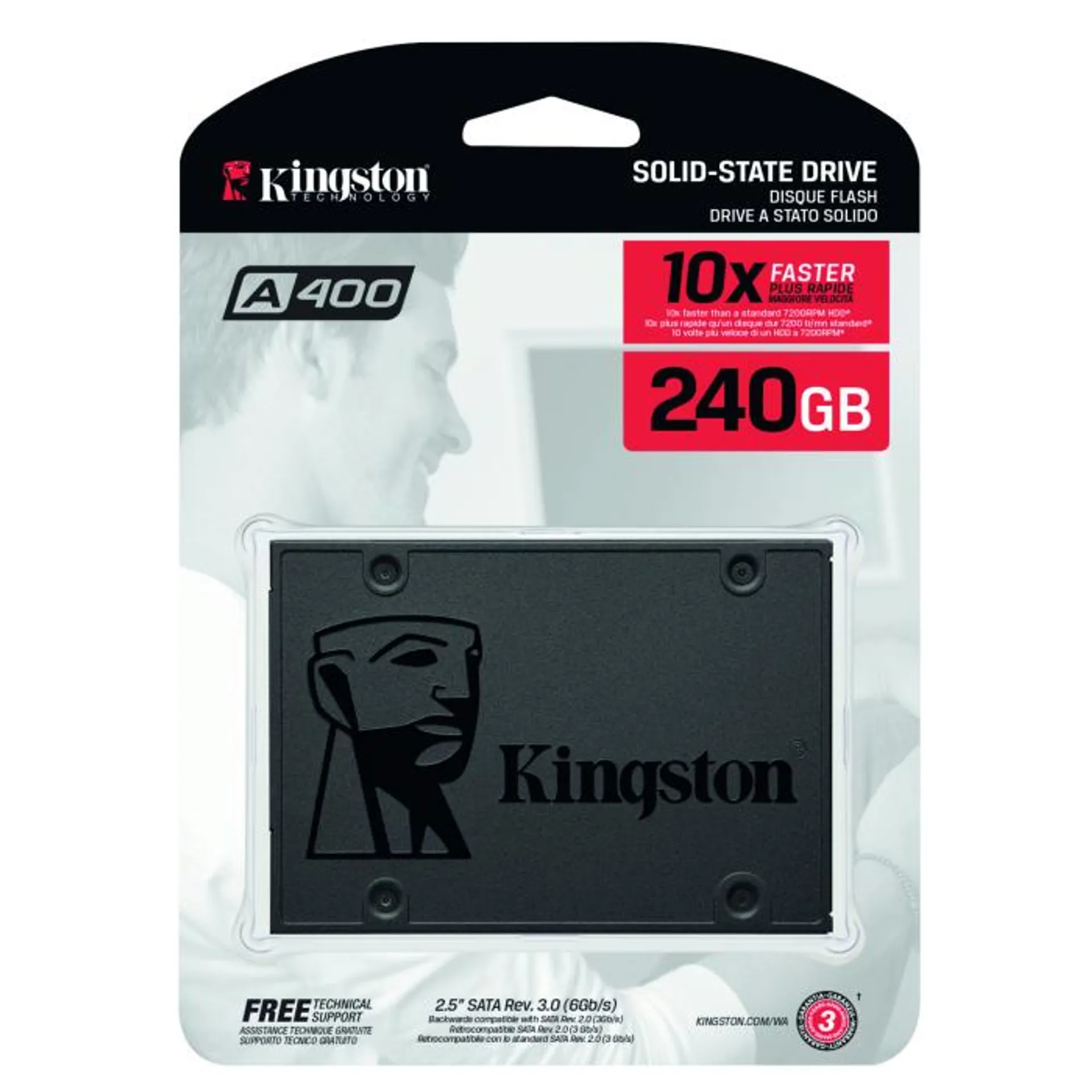 Kingston 240GB A400 Sata3 2.5 SSD