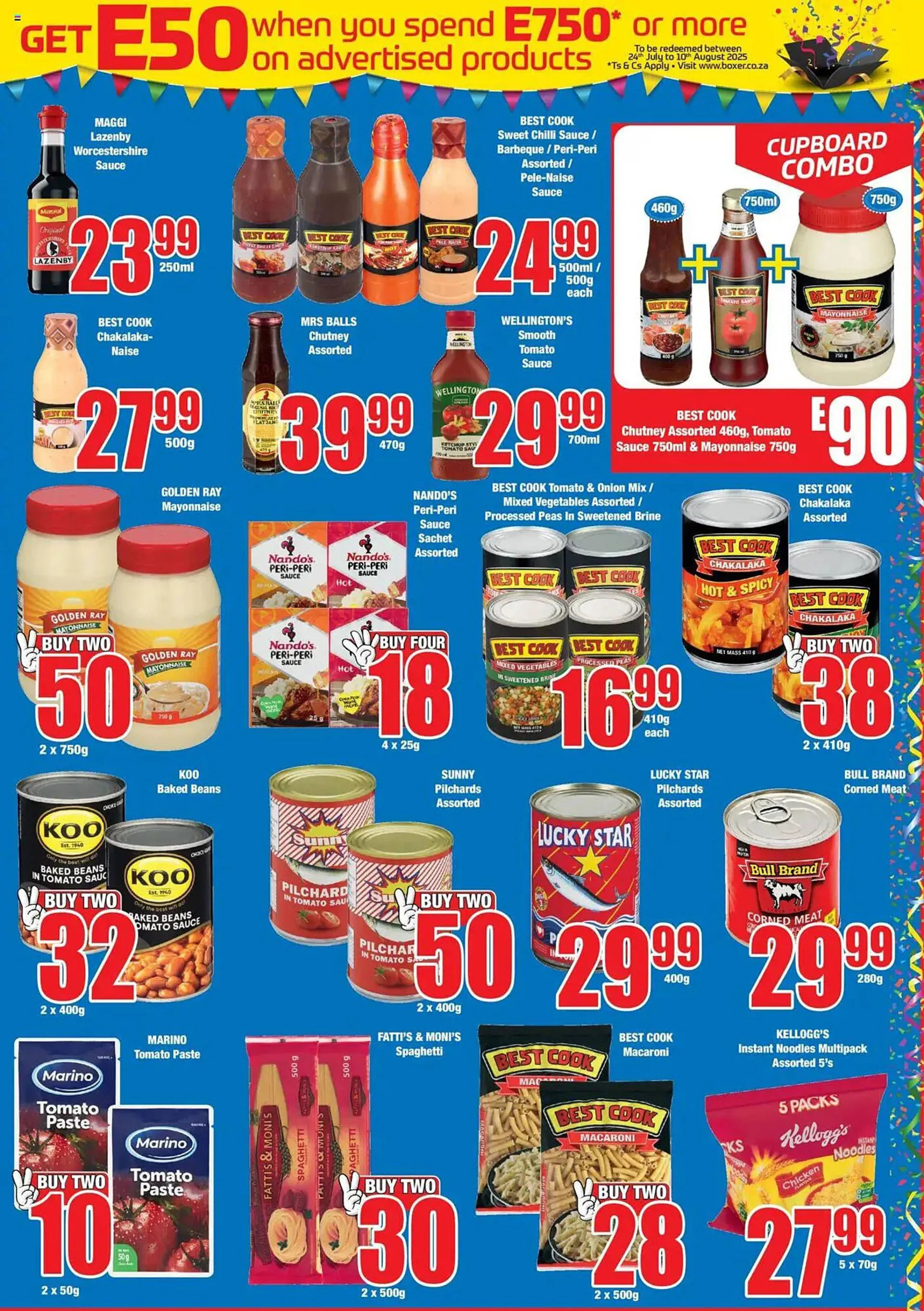 Boxer catalogue from 7 July to 23 July 2025 - Catalogue Page 1