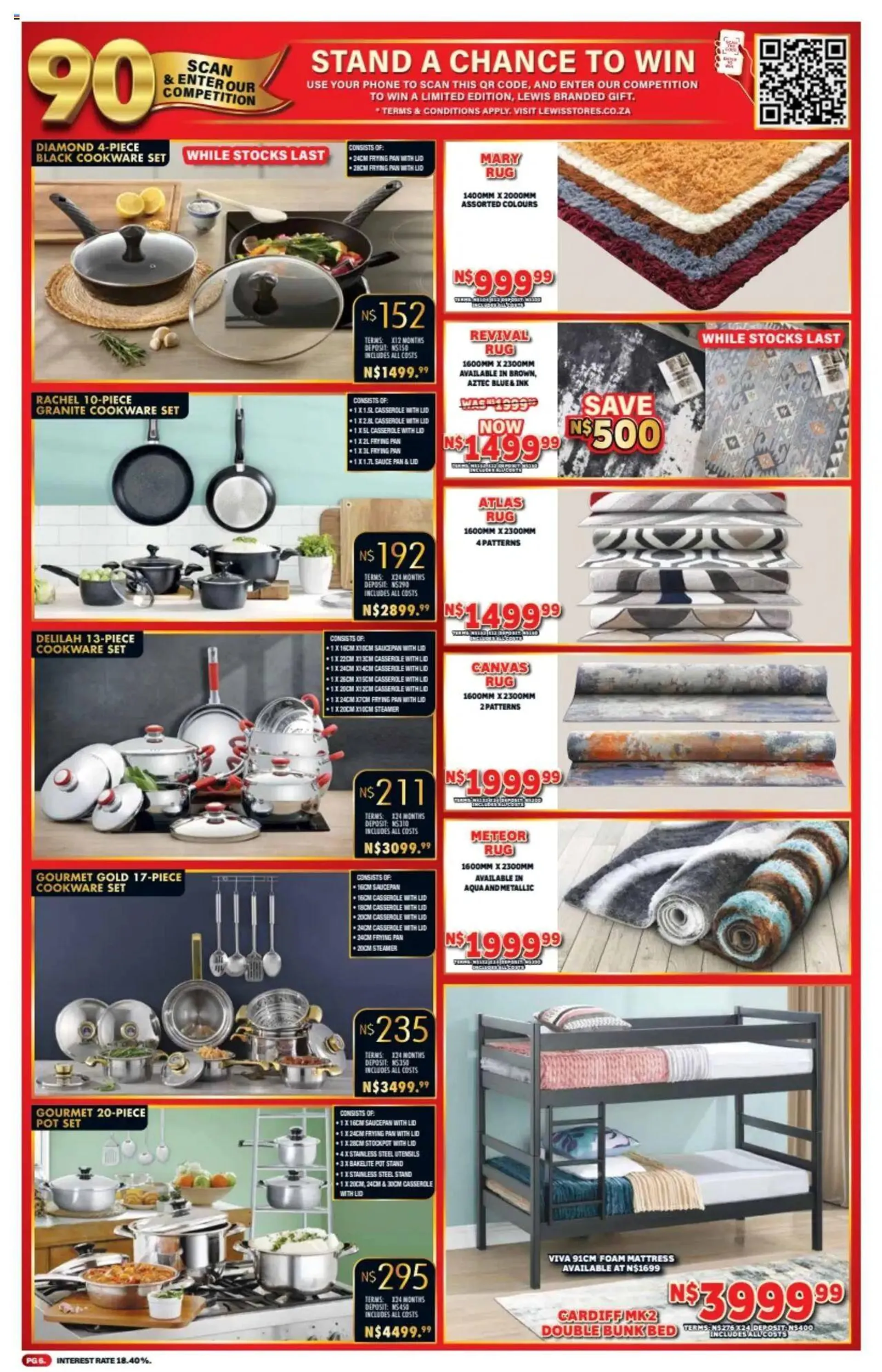 Lewis Stores - Namibia Brochure from 8 July to 12 August 2024 - Catalogue Page 6