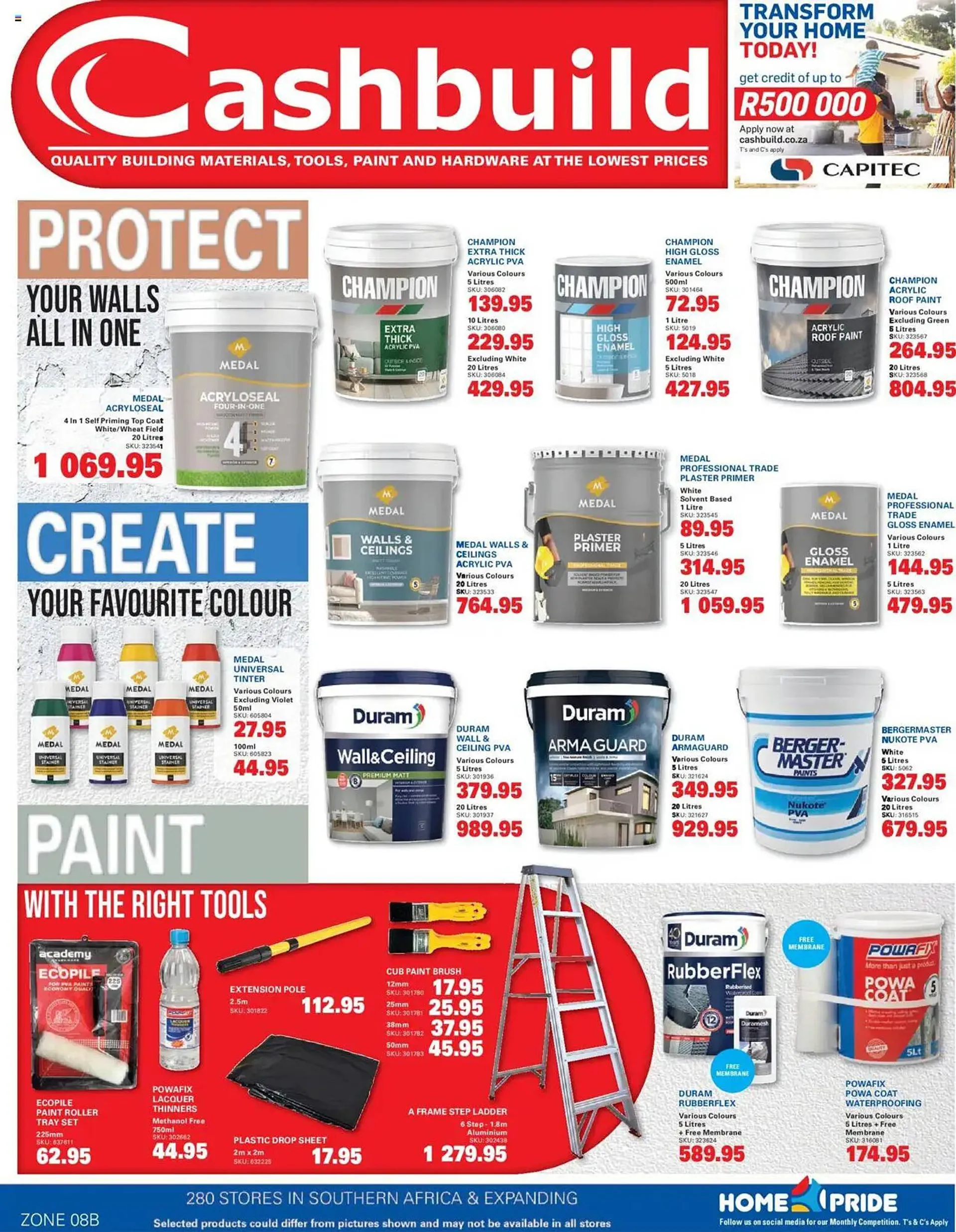 Cashbuild catalogue from 23 June to 20 July 2025 - Catalogue Page 1