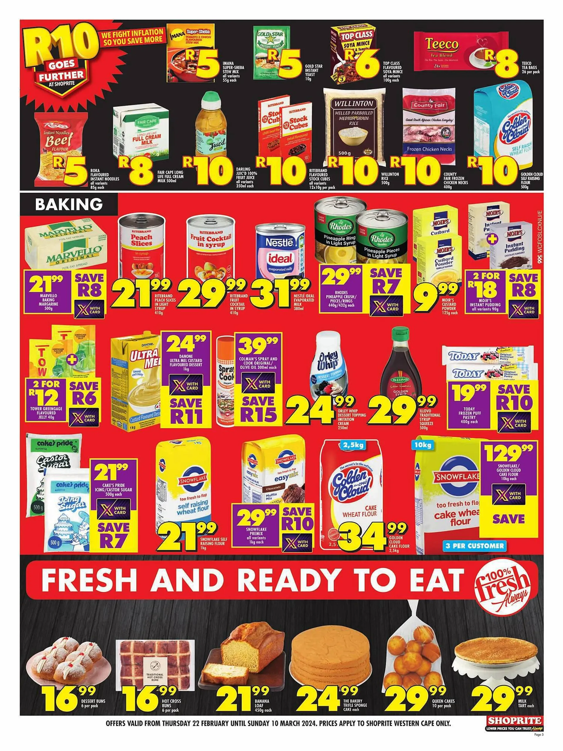 Shoprite catalogue from 22 February to 10 March 2024 - Catalogue Page 5