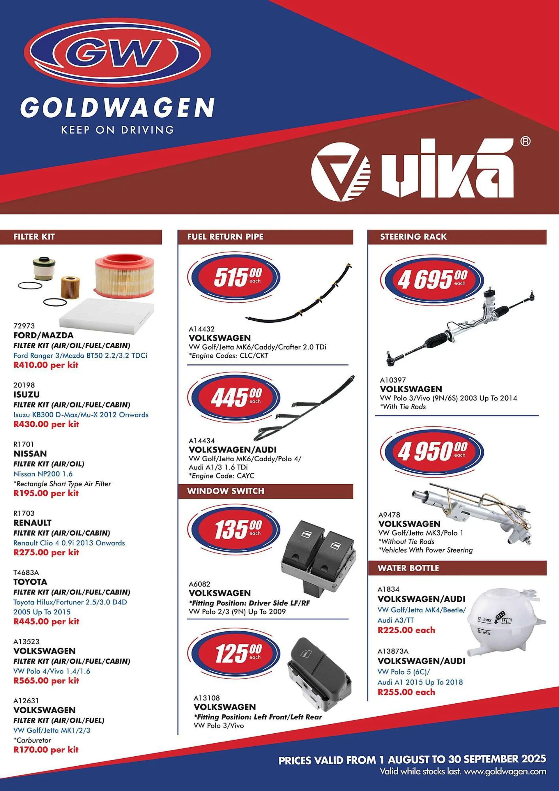 Goldwagen catalogue - 1