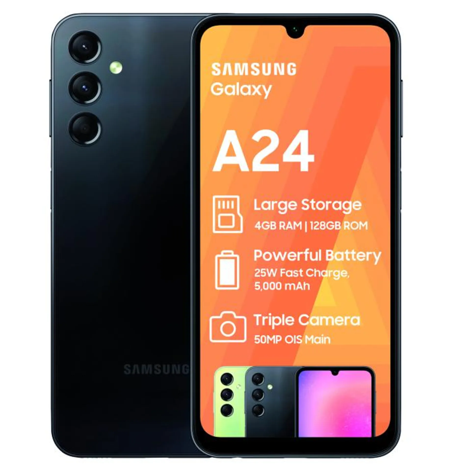 Samsung Galaxy A24 Black