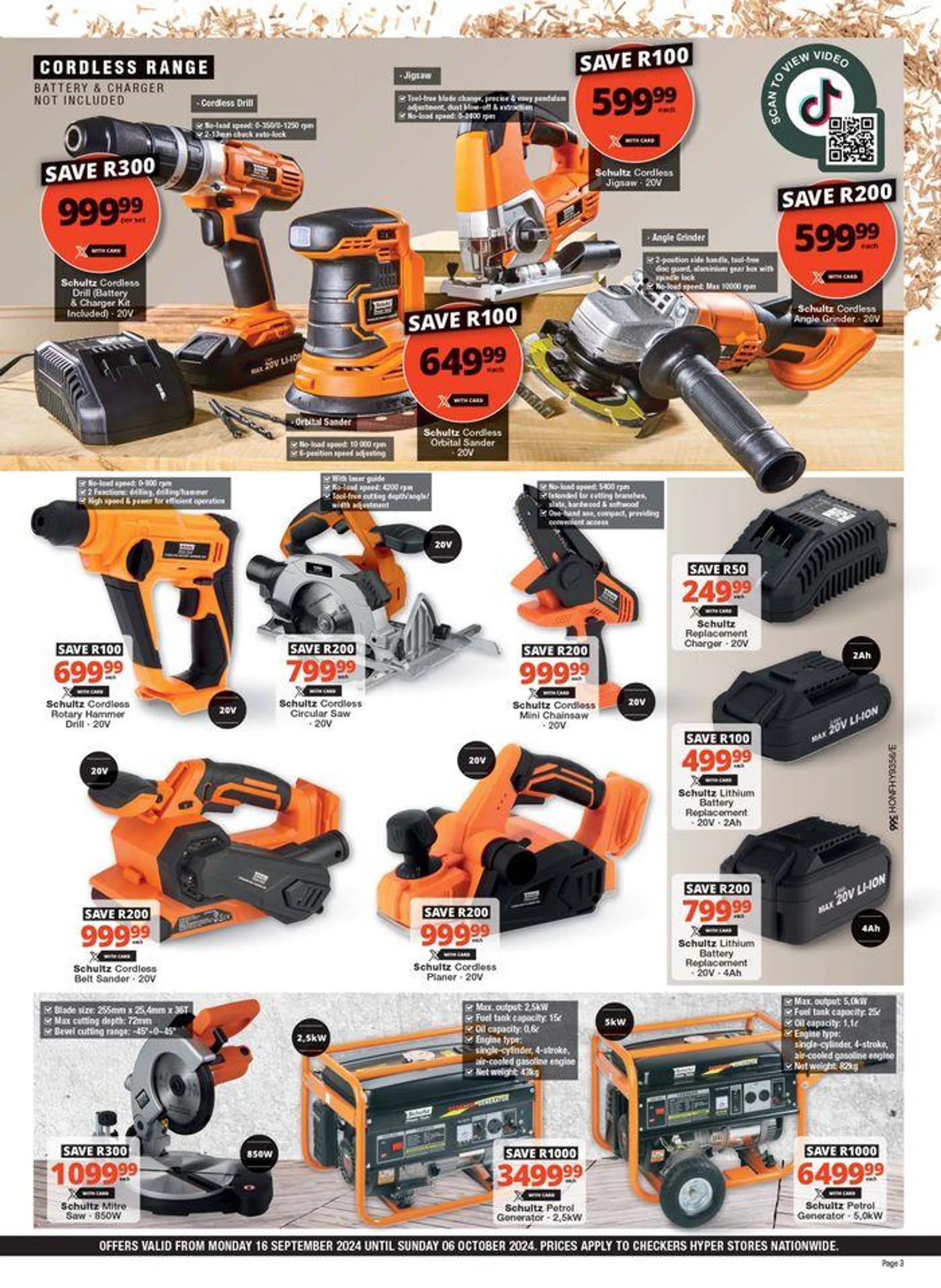 Checkers Hyper Spring DIY Promotion from 16 September to 6 October 2024 - Catalogue Page 3