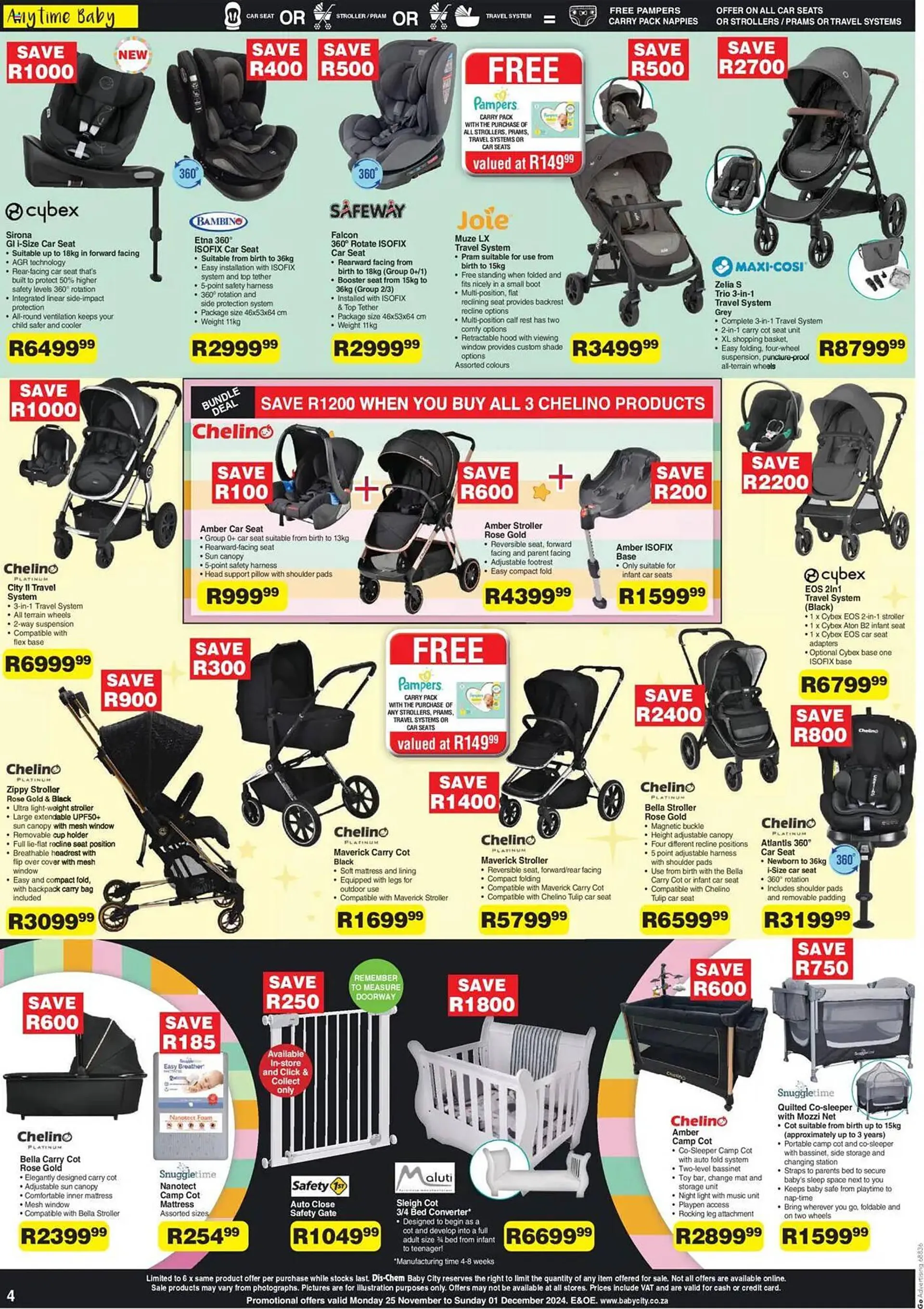 Baby City catalogue from 25 November to 1 December 2024 - Catalogue Page 4