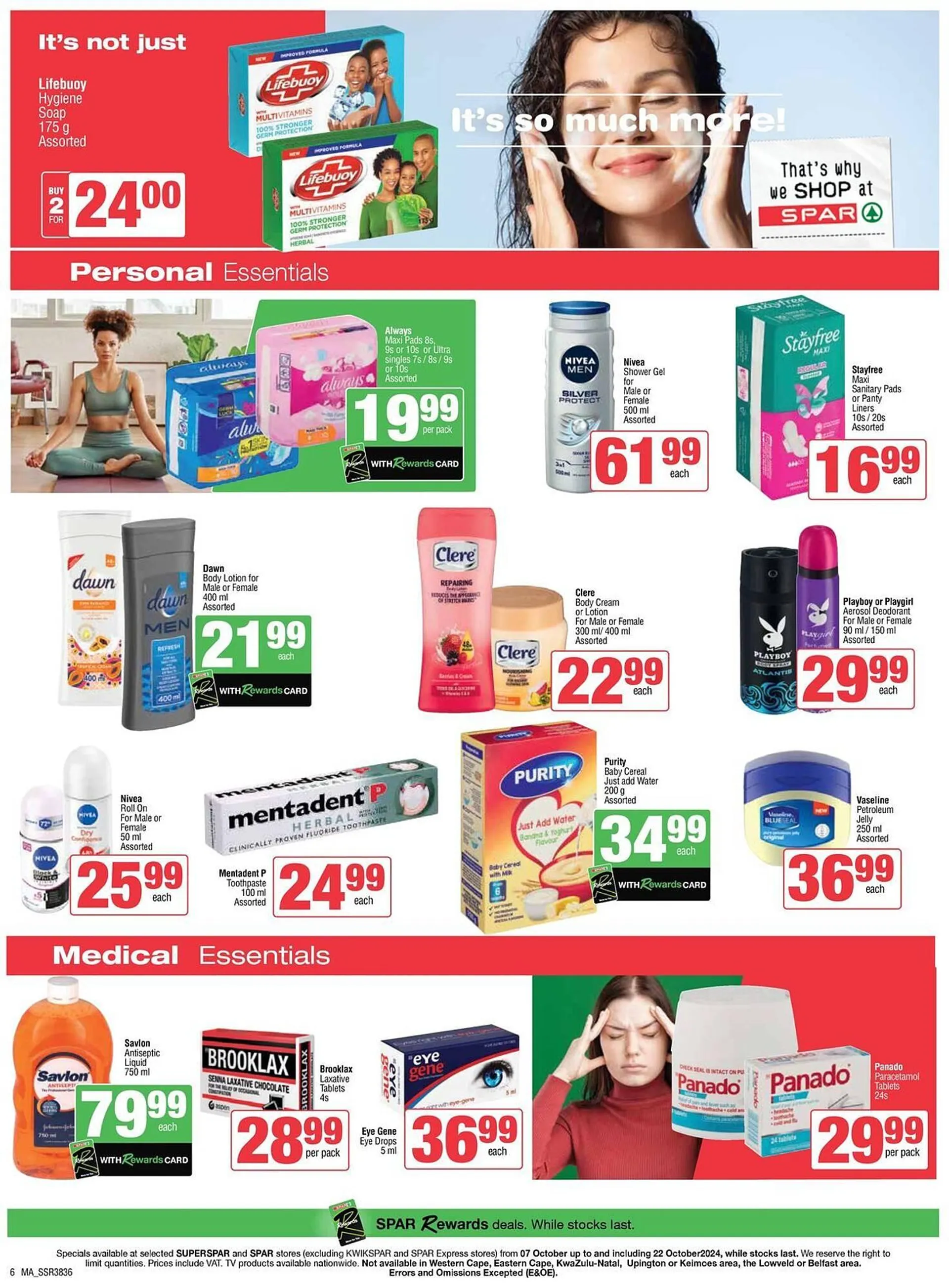 Spar catalogue from 7 October to 22 October 2024 - Catalogue Page 6