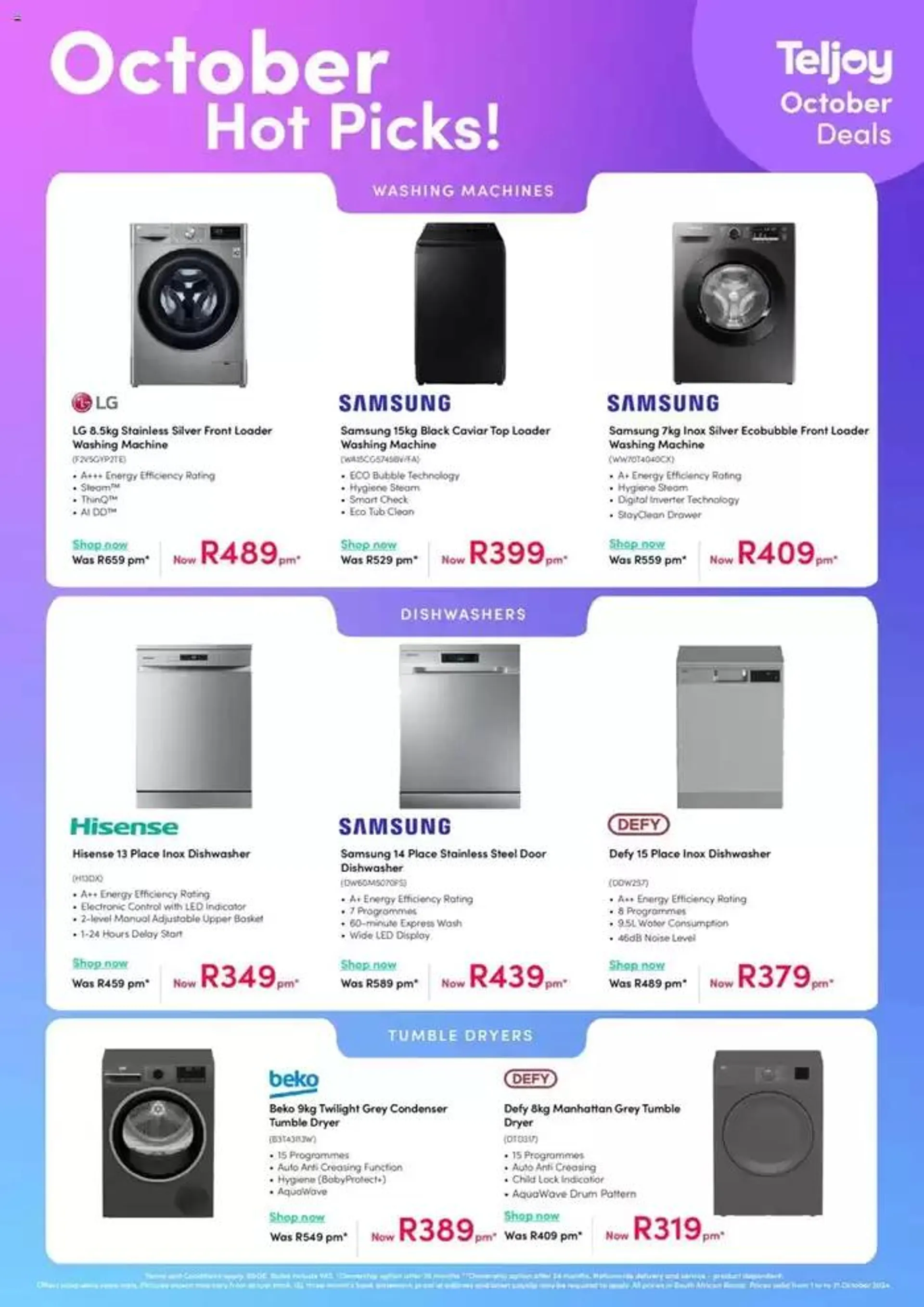 October Hot Deals. from 1 October to 31 October 2024 - Catalogue Page 6