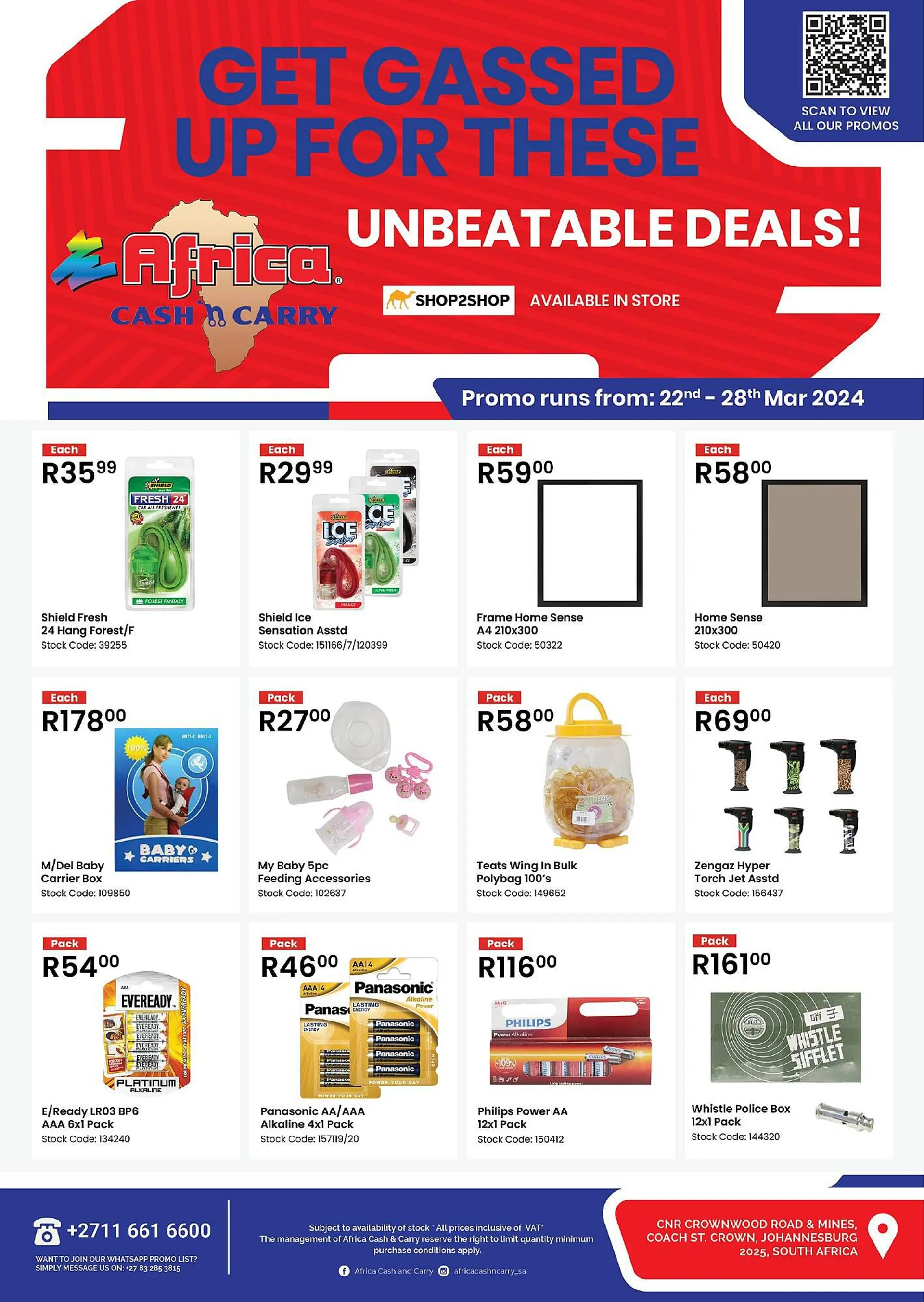 Africa Cash and Carry catalogue - DIY - 22 March 28 March 2024 - Page 1