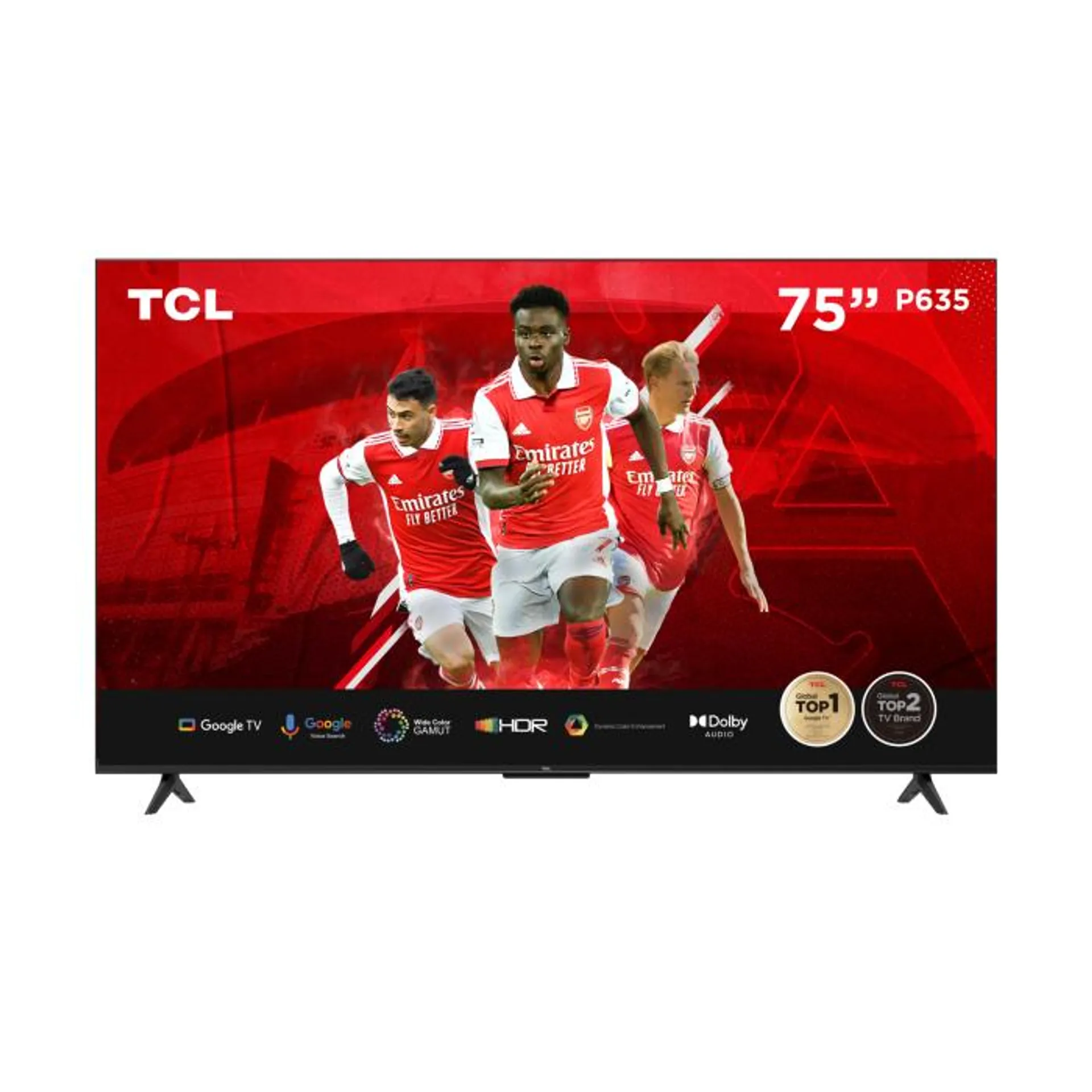 TCL 75-inch 4K HDR Google TV-75P635