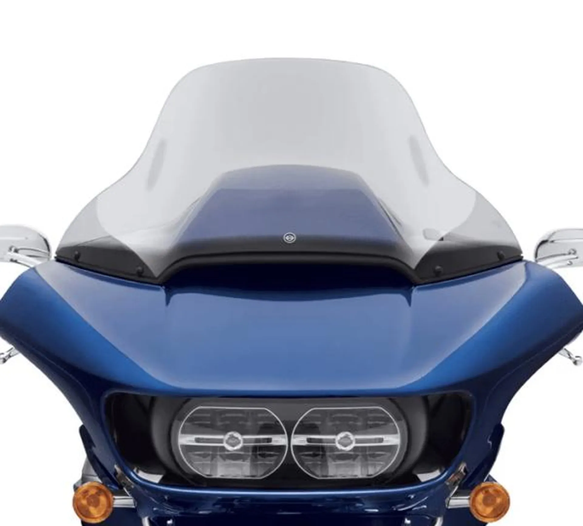 Road Glide 15 in. Wind Splitter Windshield – Light Smoke