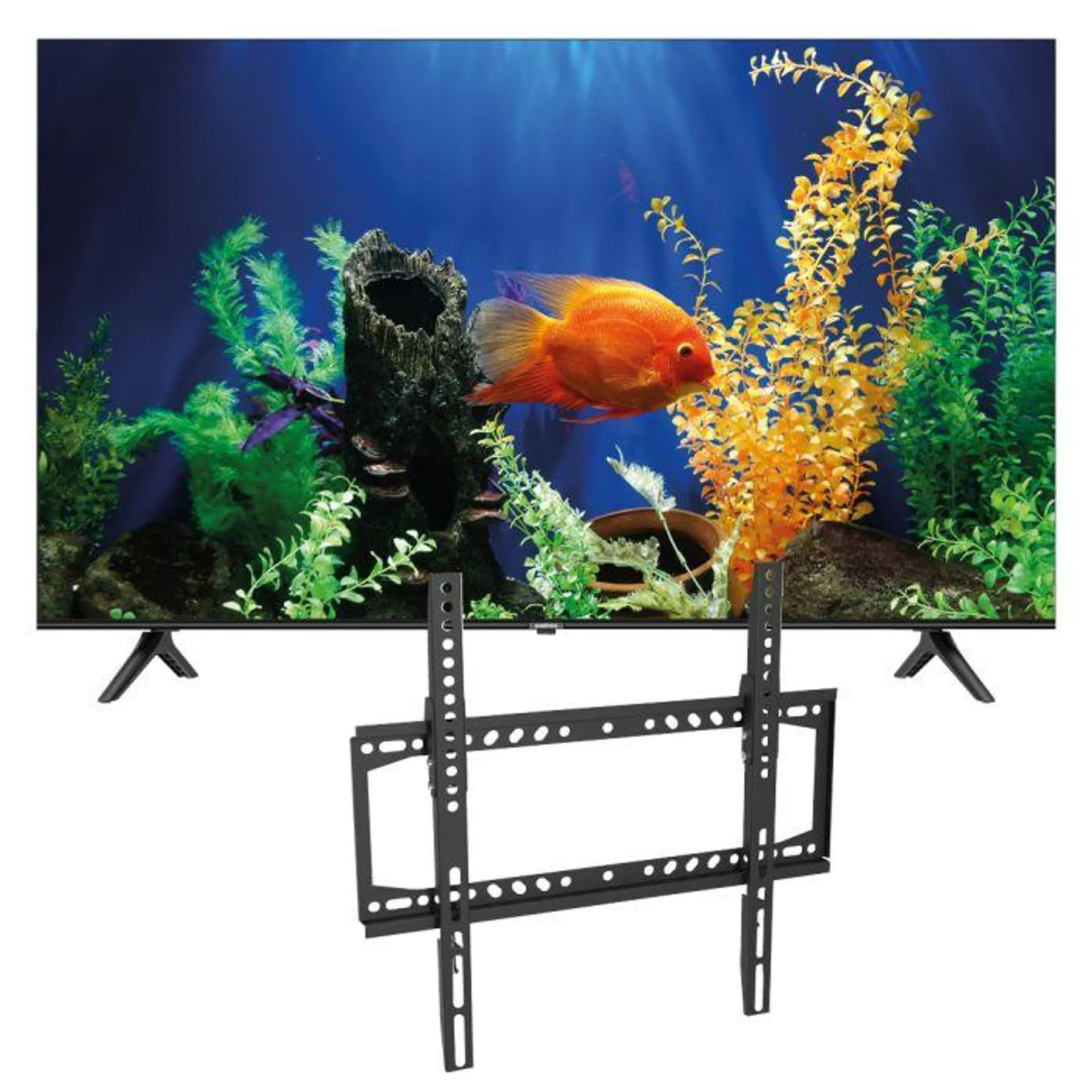 Sinotec 50-inch UHD Google TV-STL-50G1U + Ultra-Link 21-70 inch Tilt TV Bracket