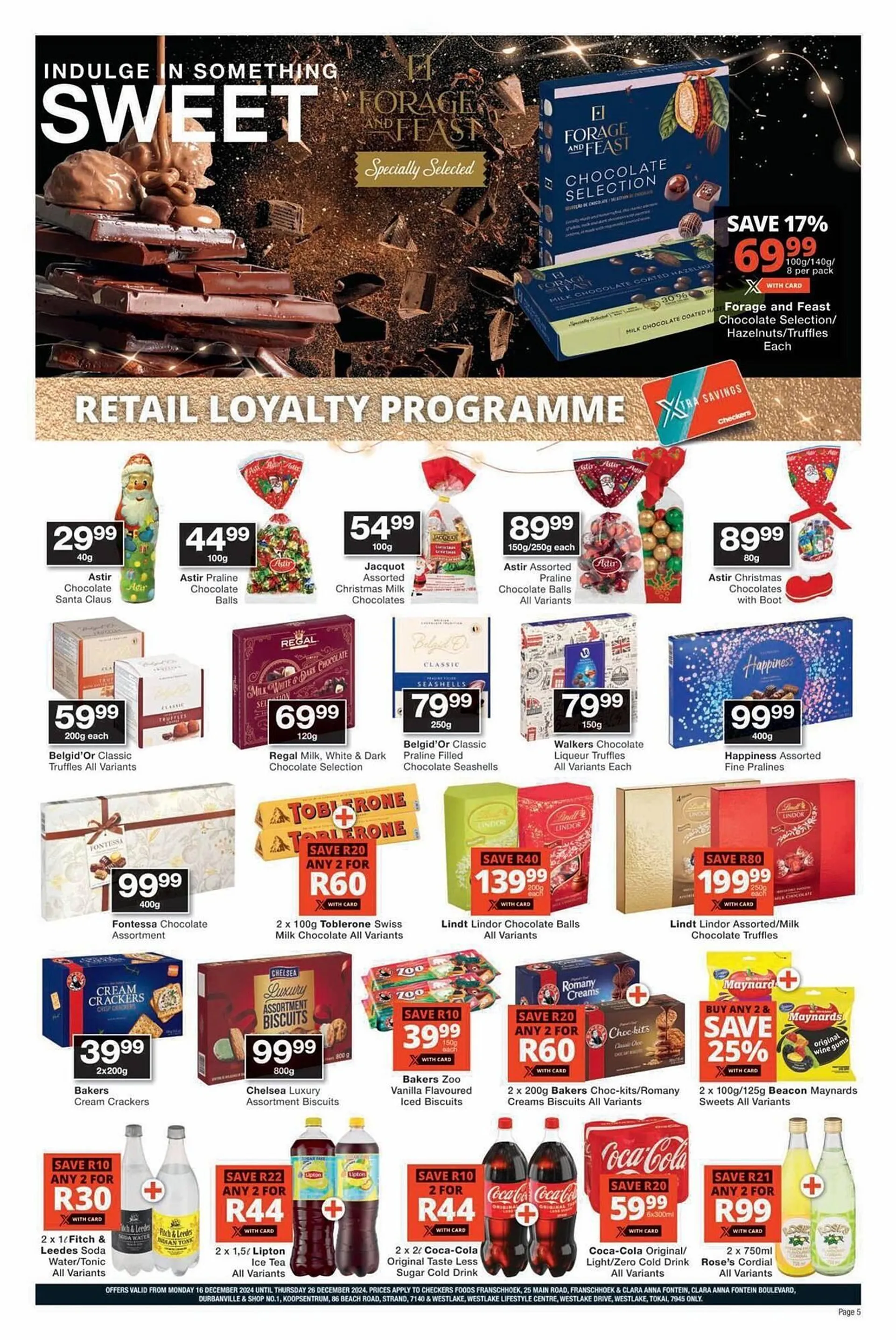 Checkers catalogue from 16 December to 26 December 2024 - Catalogue Page 5