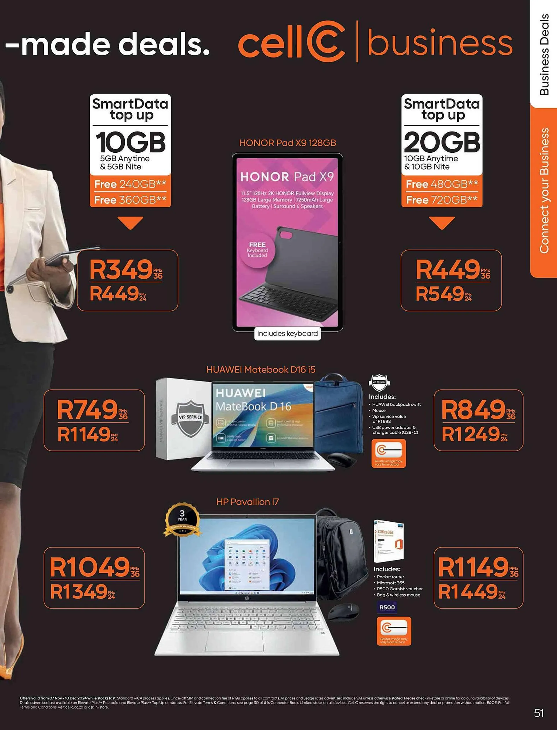 Cell C catalogue from 7 November to 10 December 2024 - Catalogue Page 51