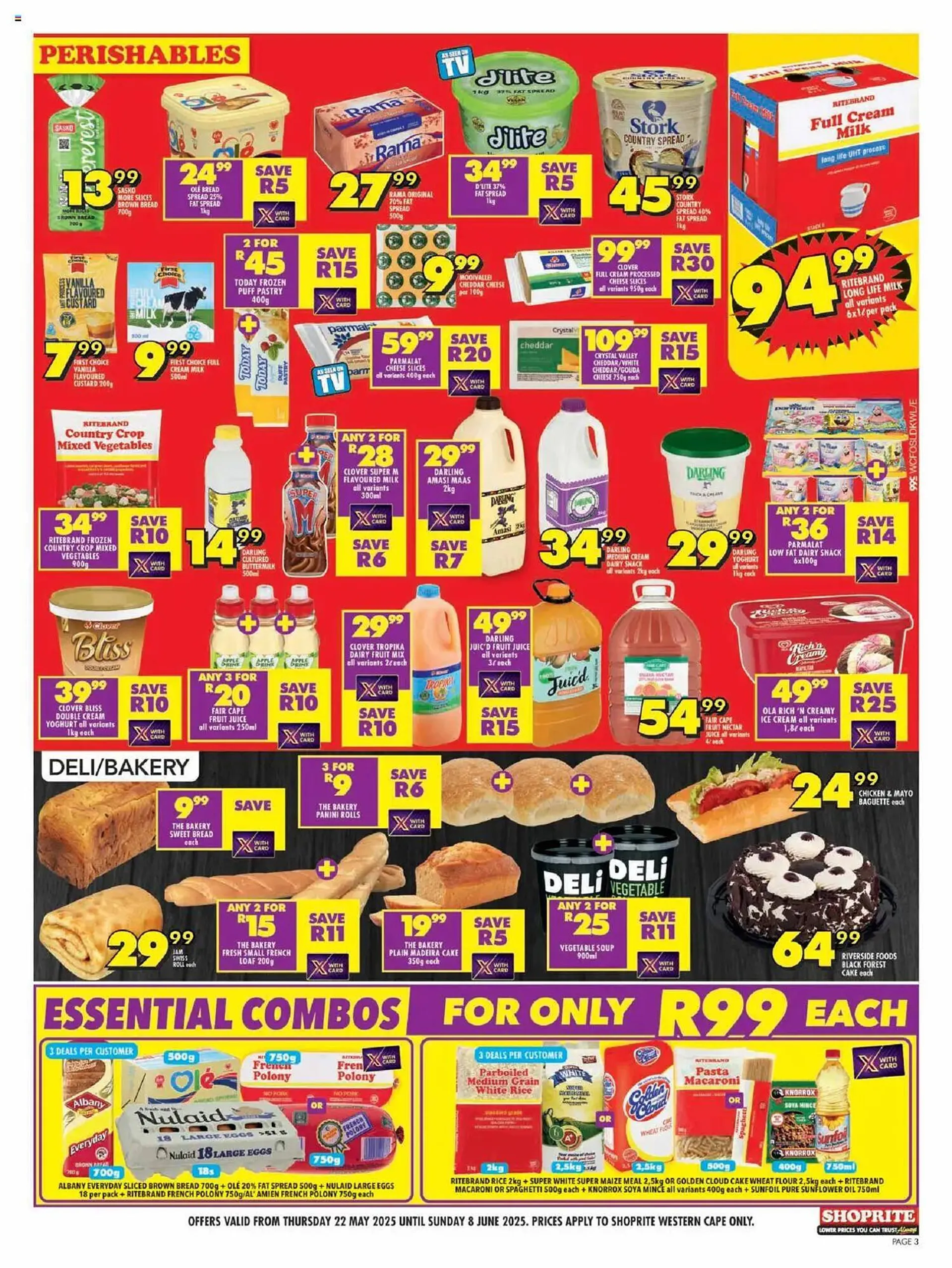 Shoprite catalogue from 22 May to 8 June 2025 - Catalogue Page 1