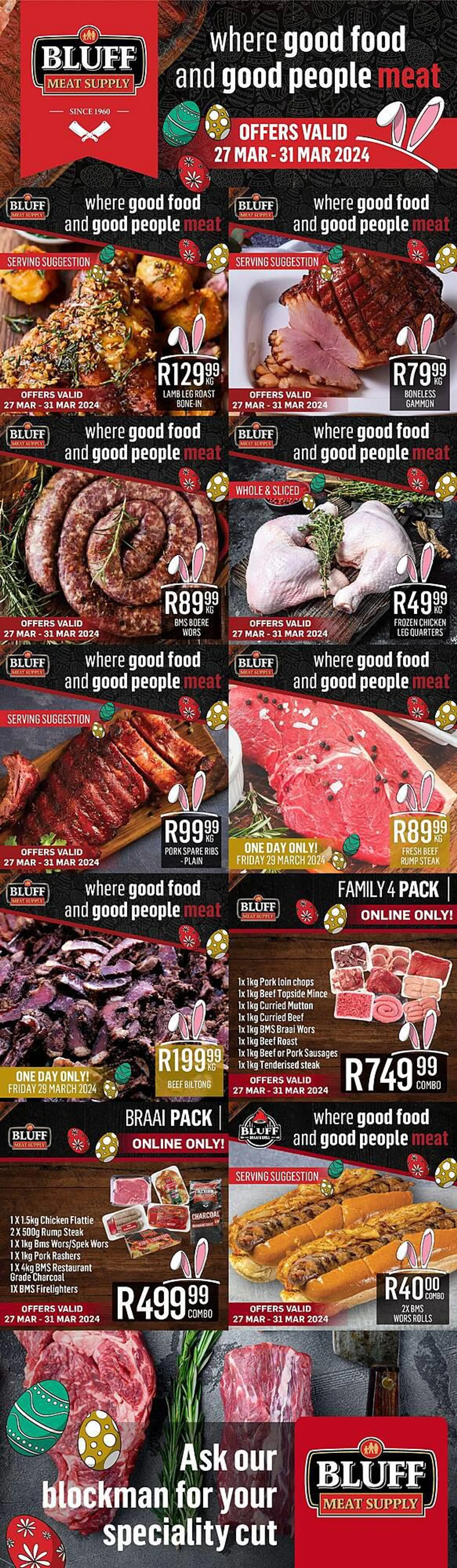 Bluff Meat Supply catalogue - 27 March 31 March 2024
