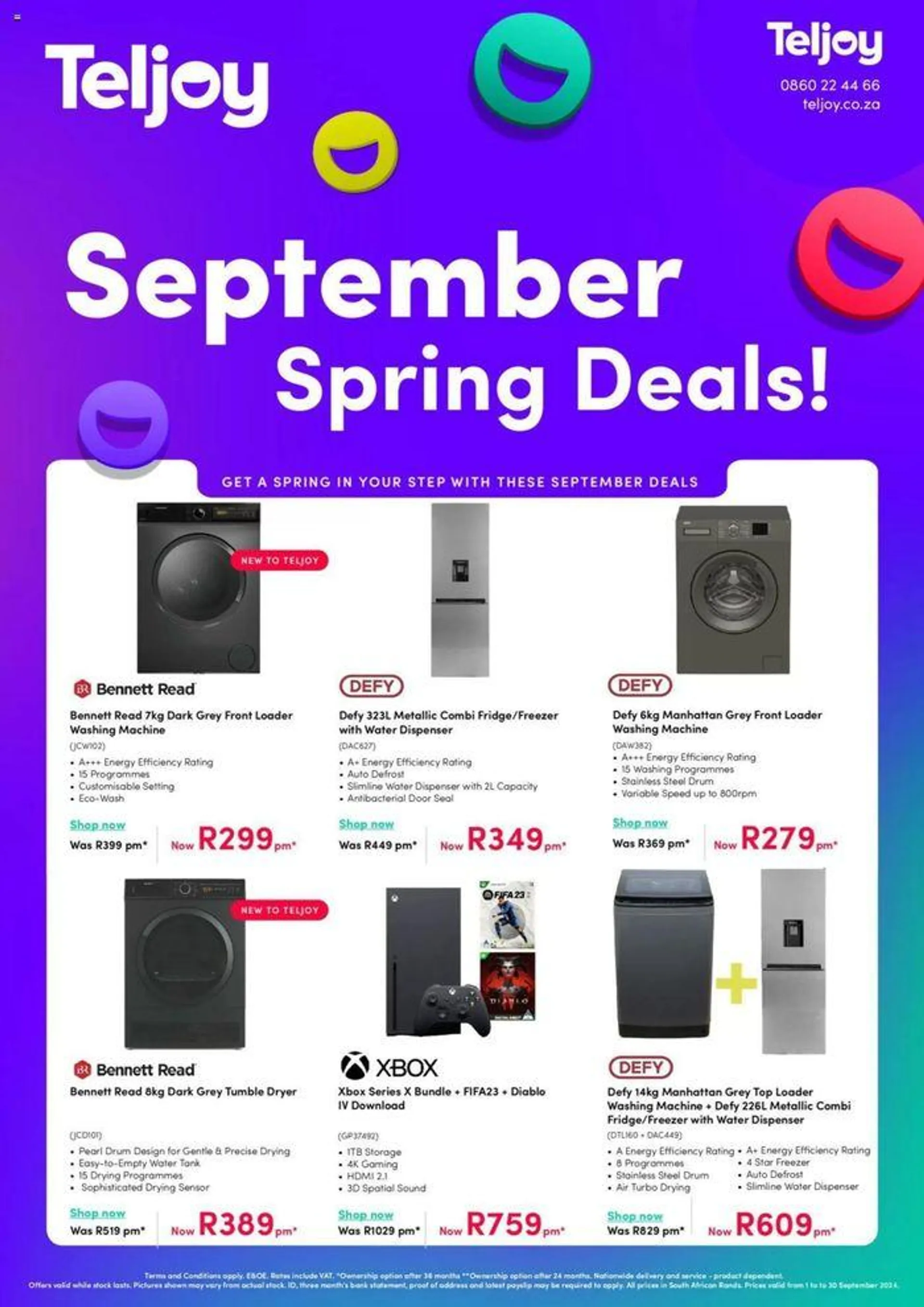 September Spring Deals - 1